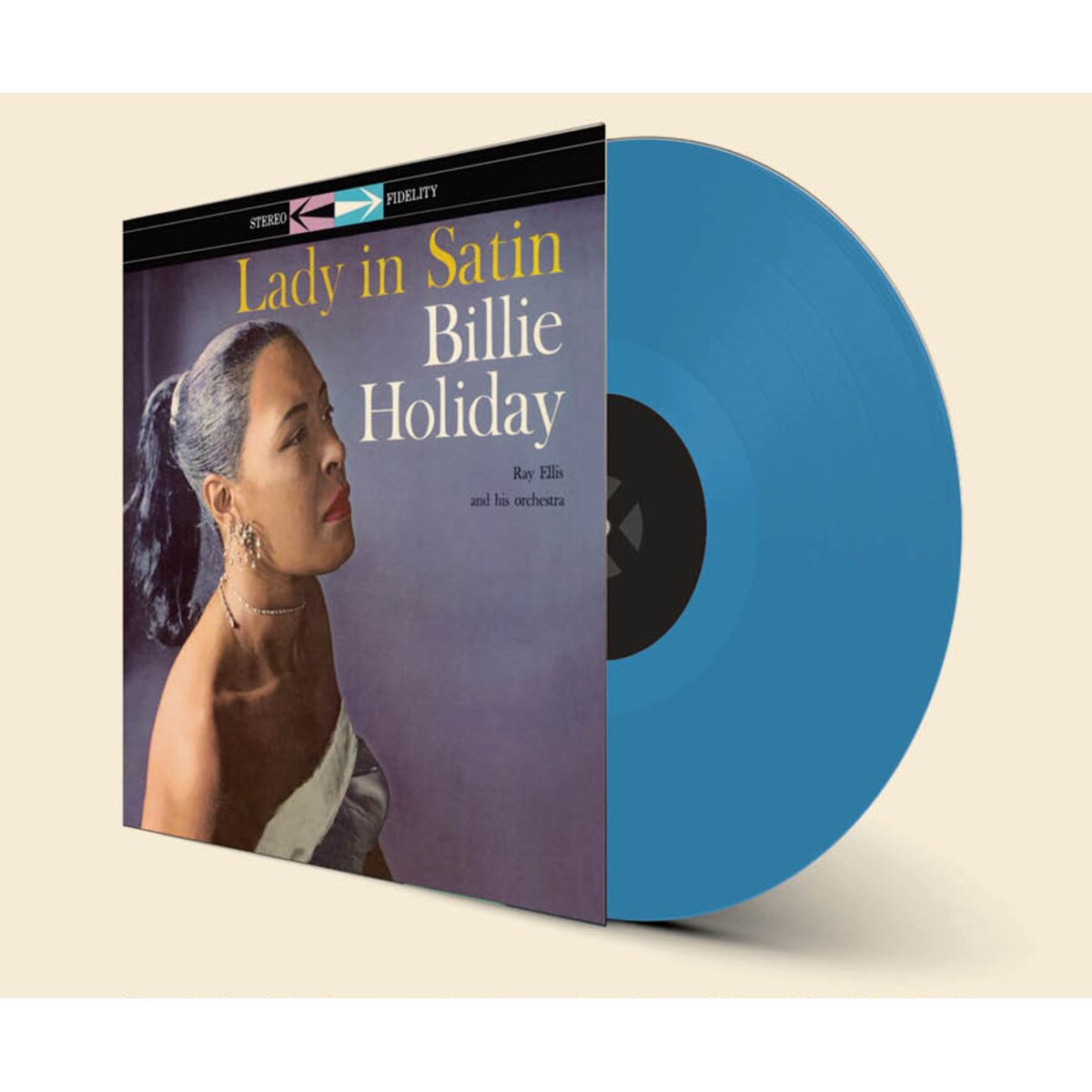 BILLIE HOLIDAY - LADY IN SATIN - VINYL BLUE (NEW)