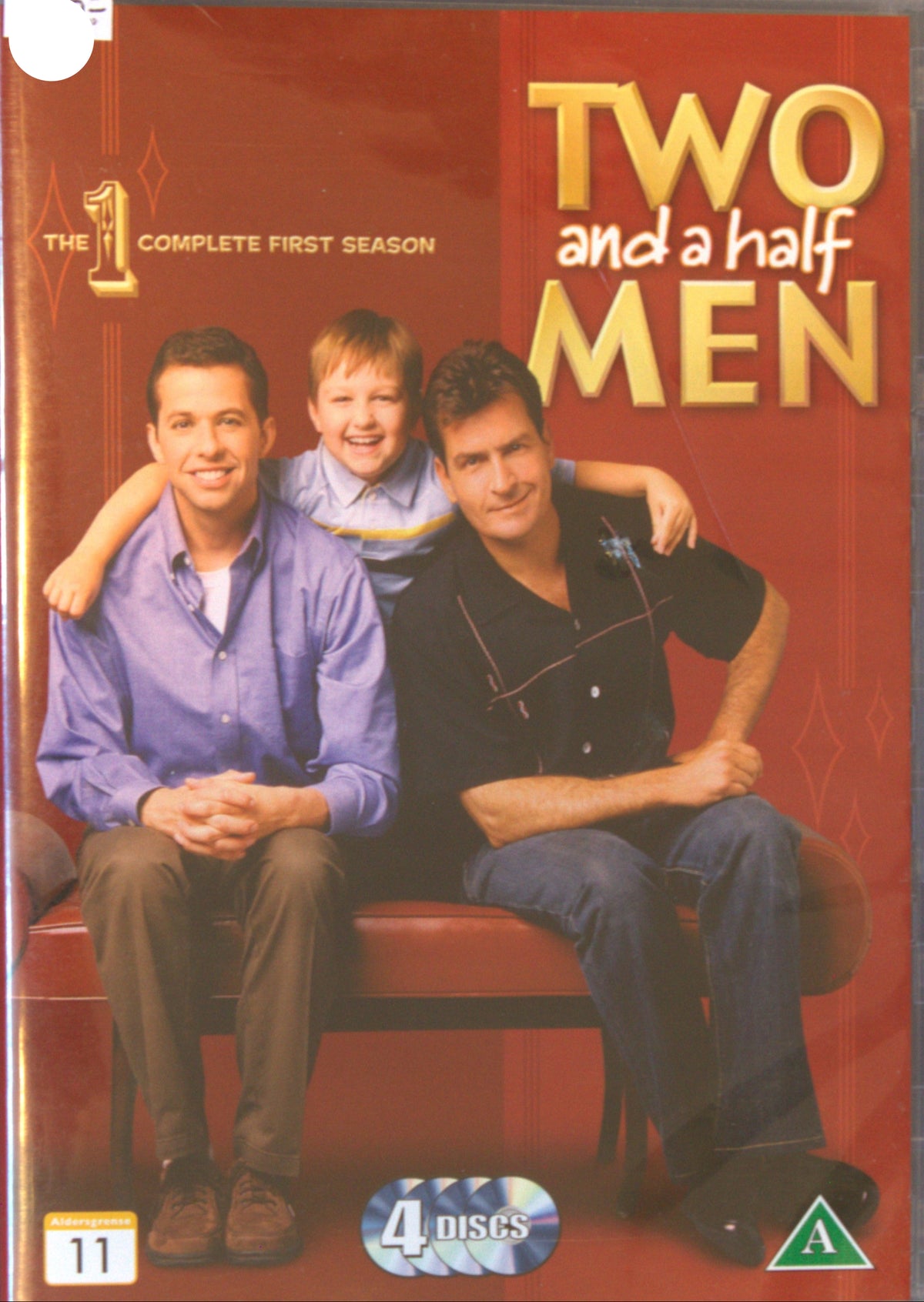 Two and a Half Men – Season 1 (2003–2004) DVD – omslag