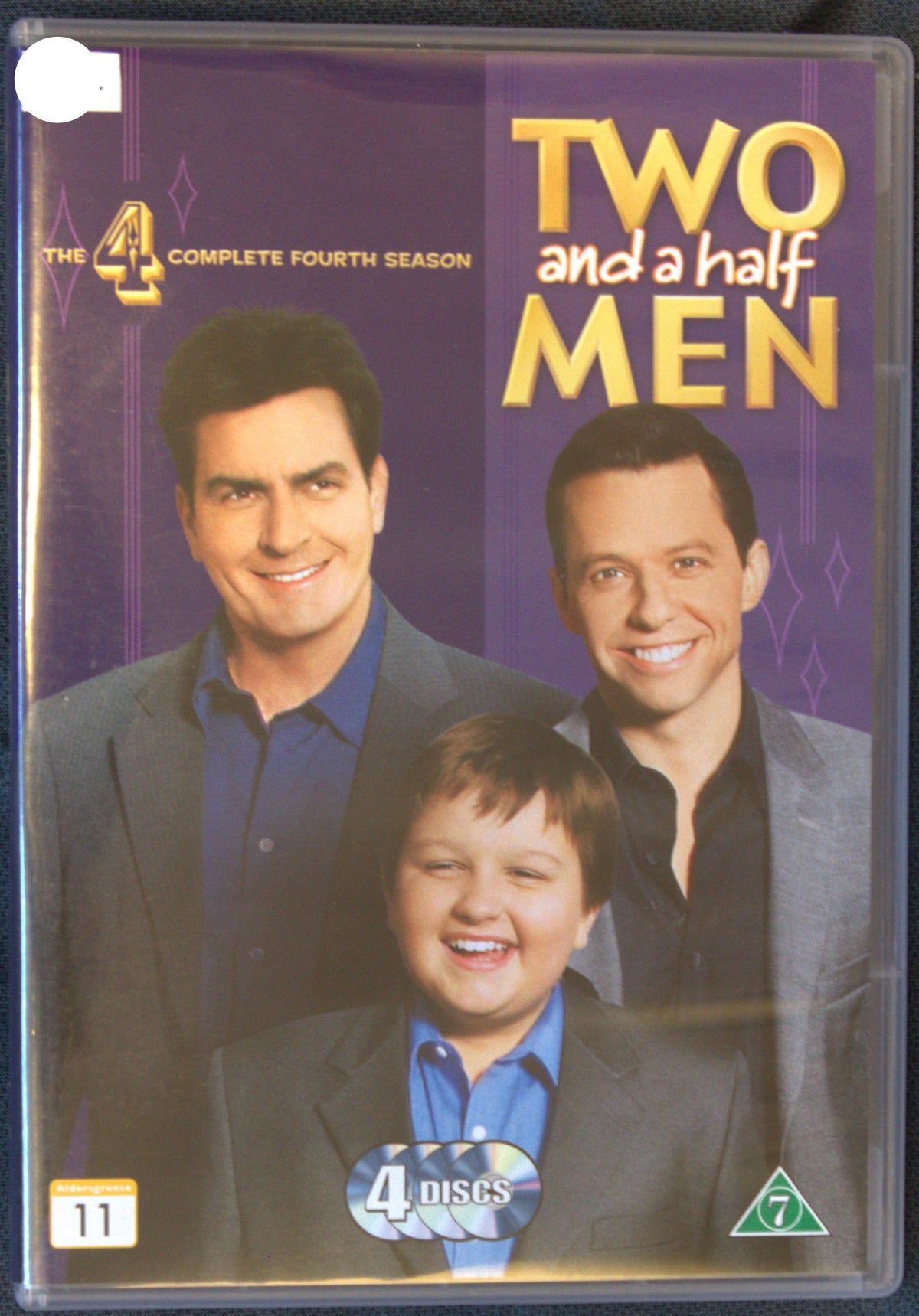 Two and a Half Men – Season 4 (2006–2007) DVD – omslag