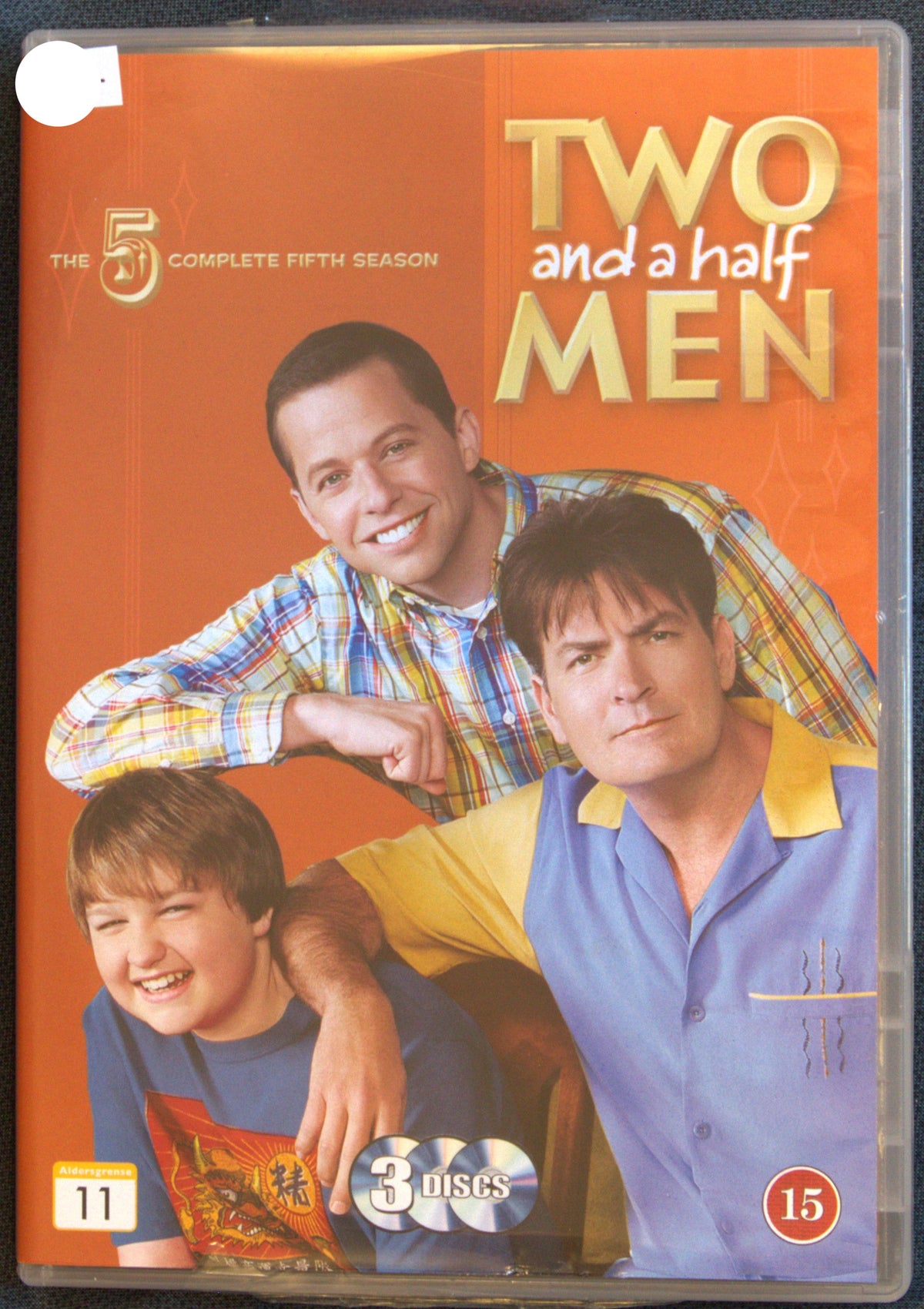 Two and a Half Men – Season 5 (2007–2008) DVD – omslag