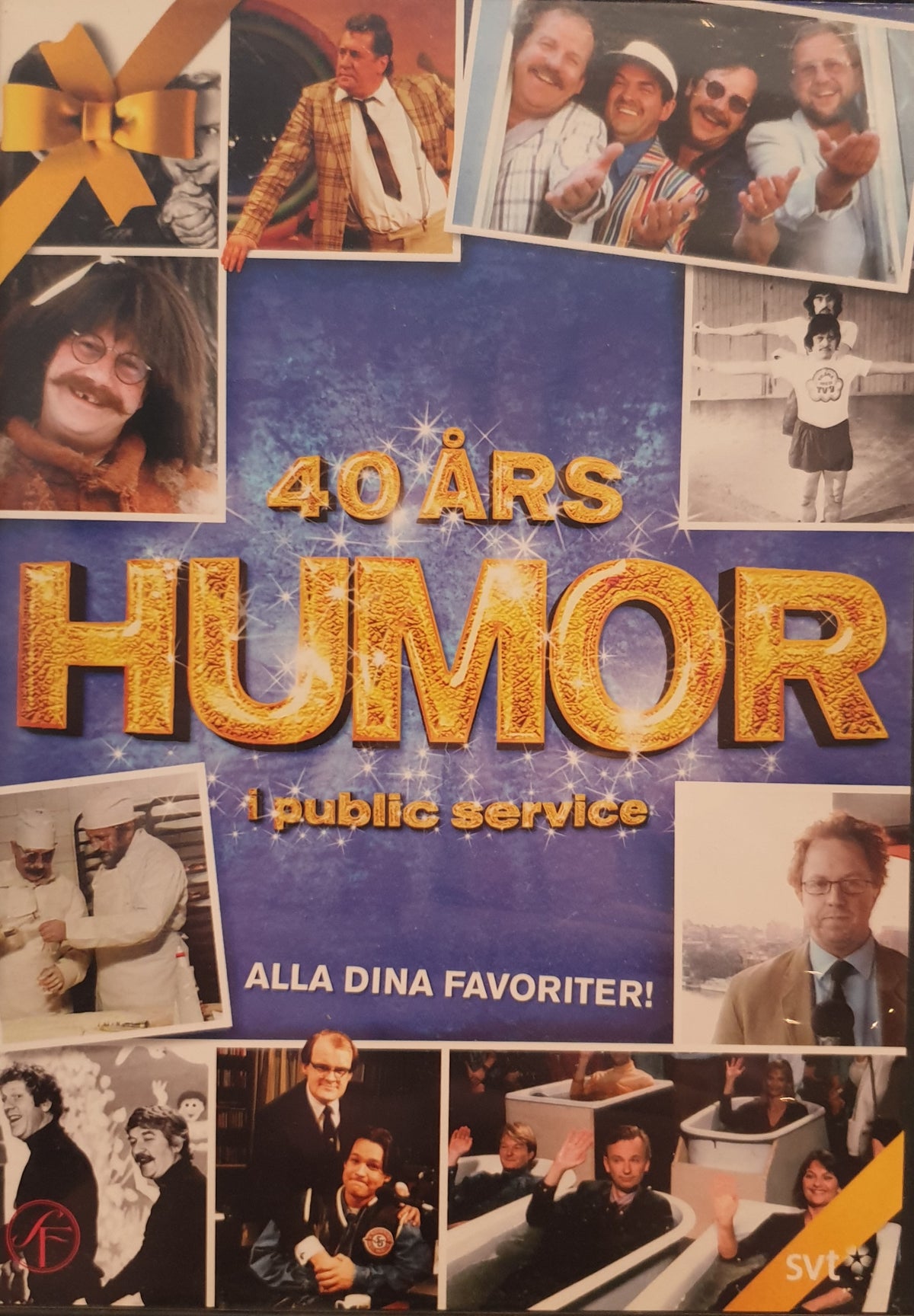 40 års humor i public service (2002) DVD – omslag