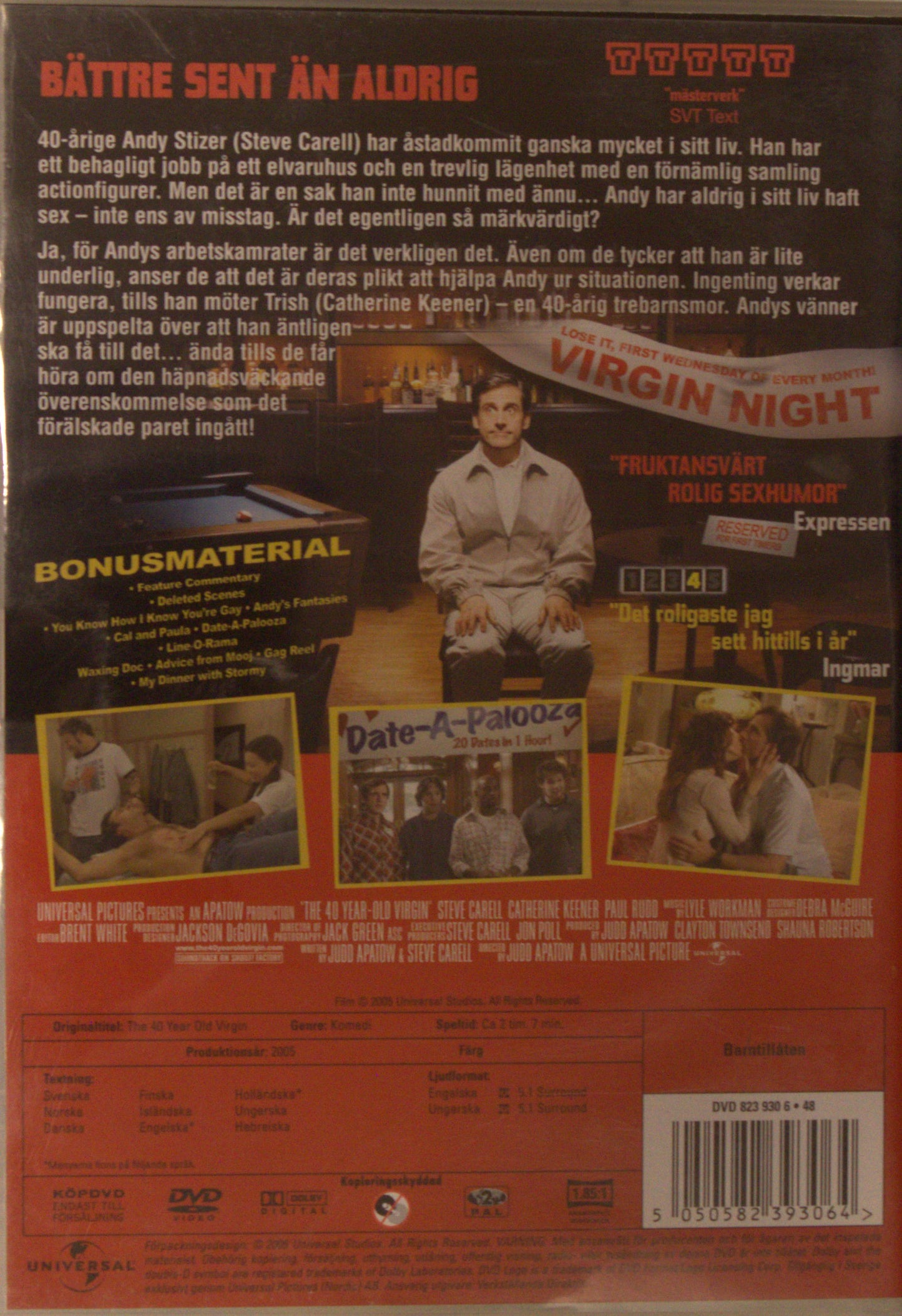 THE 40-YEAR-OLD VIRGIN / THE 40 YEAR OLD VIRGIN