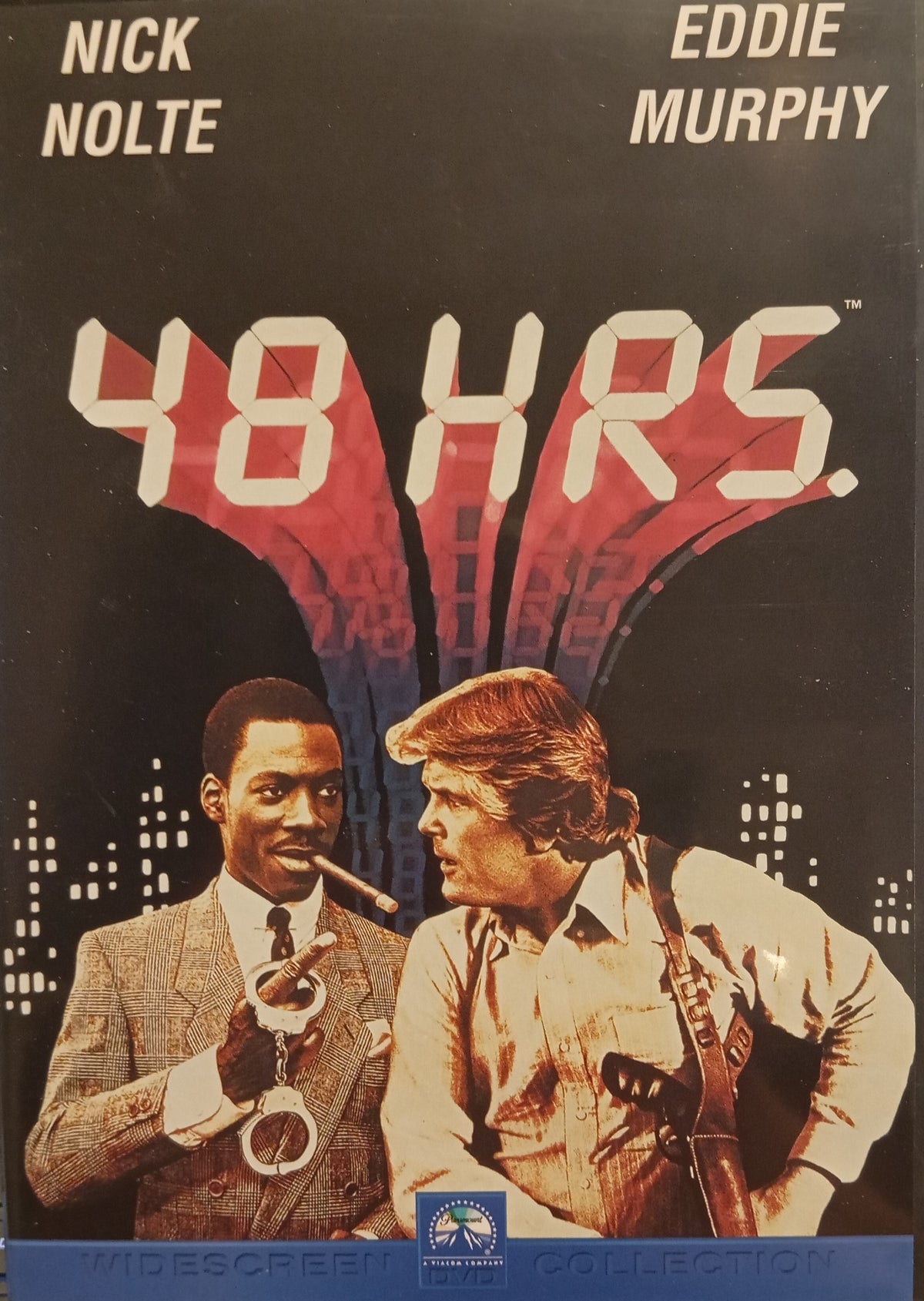 48 Hrs. / 48 timmar (1982) DVD – omslag