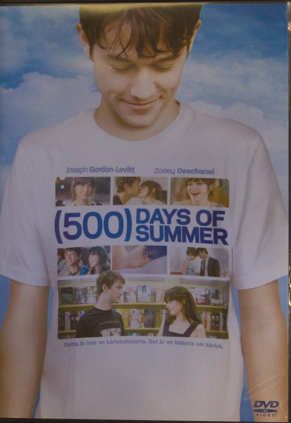 (500) Days of Summer (2009) DVD – omslag