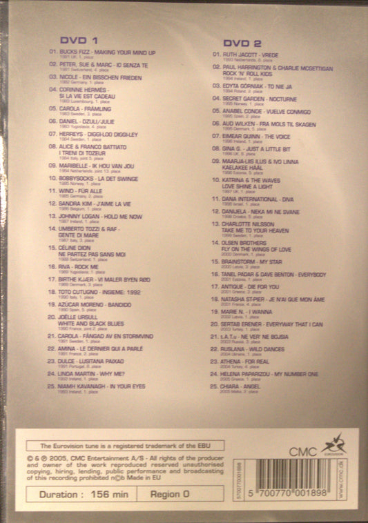 50 YEARS OF THE EUROVISION SONG CONTEST