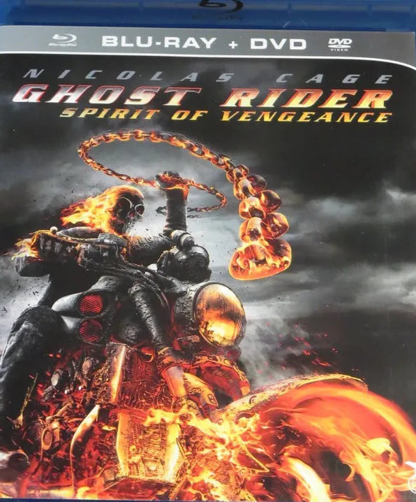 GHOST RIDER: SPIRIT OF VENGEANCE - Blu-Ray and DVD