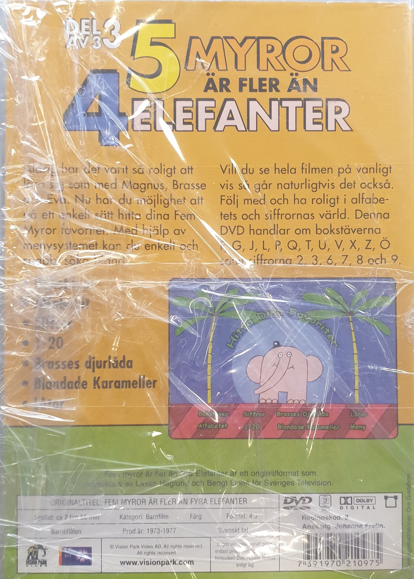 5 MYROR ÄR FLER ÄN 4 ELEFANTER