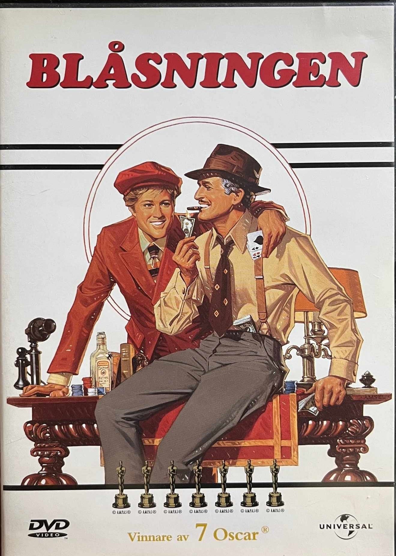 BLÅSNINGEN- THE STING - NEWMAN, REDFORD