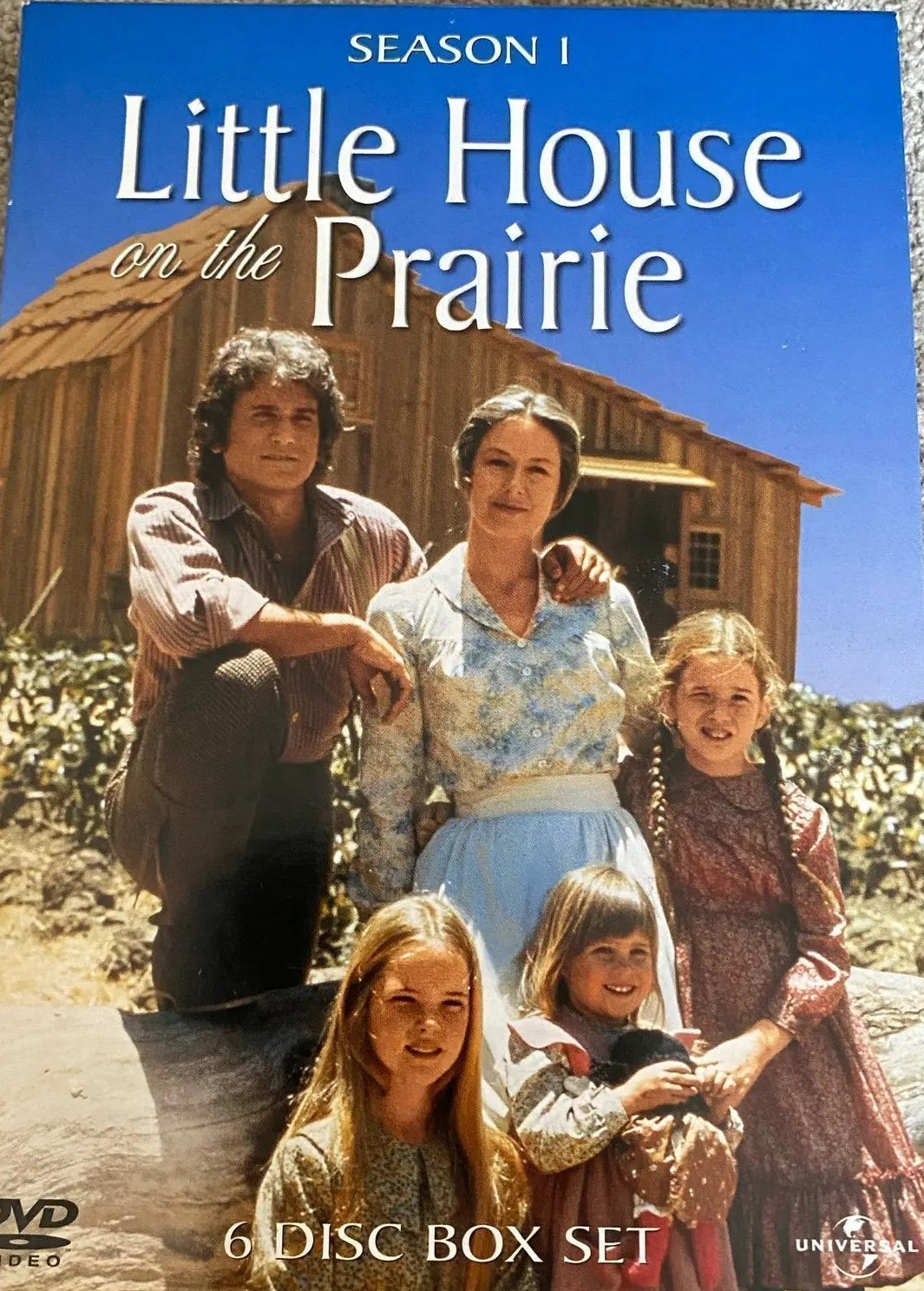 LILLA HUSET PÅ PRÄRIEN / LITTLE HOUSE ON THE PRAIRIE - SÄSONG 1 ( 6 DISC ) - DVD