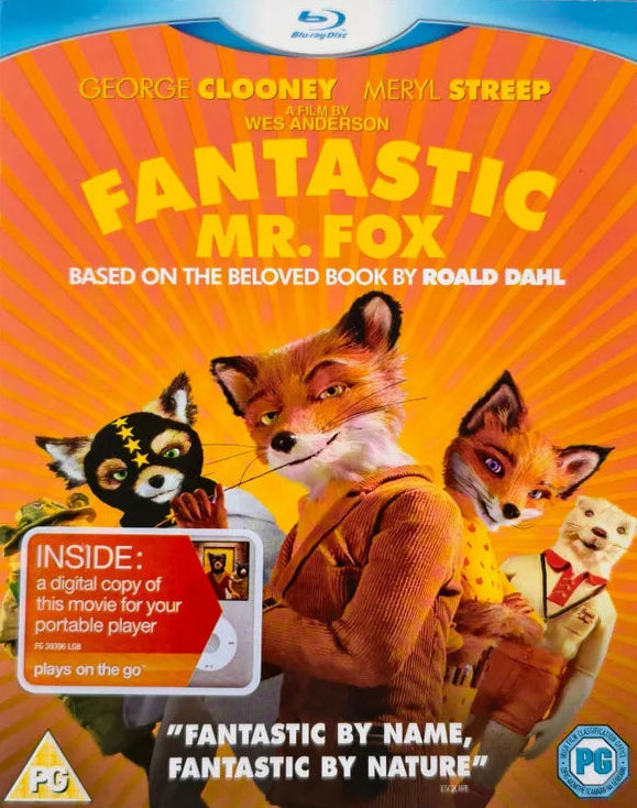 Fantastic Mr. Fox / Den fantastiska räven - (ej Svensk text) Blu-Ray