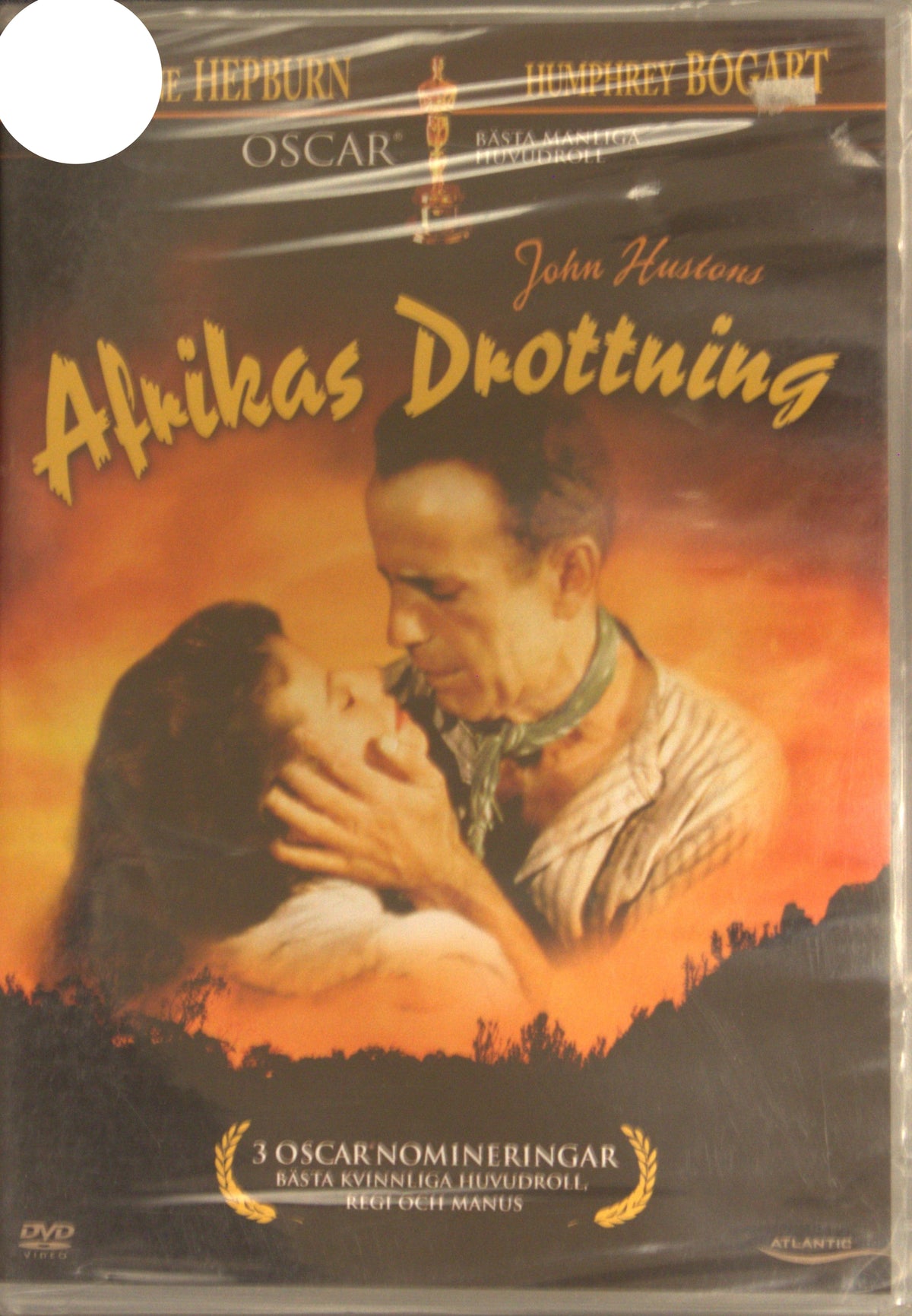 Afrikas drottning / The African Queen (1951) DVD – omslag