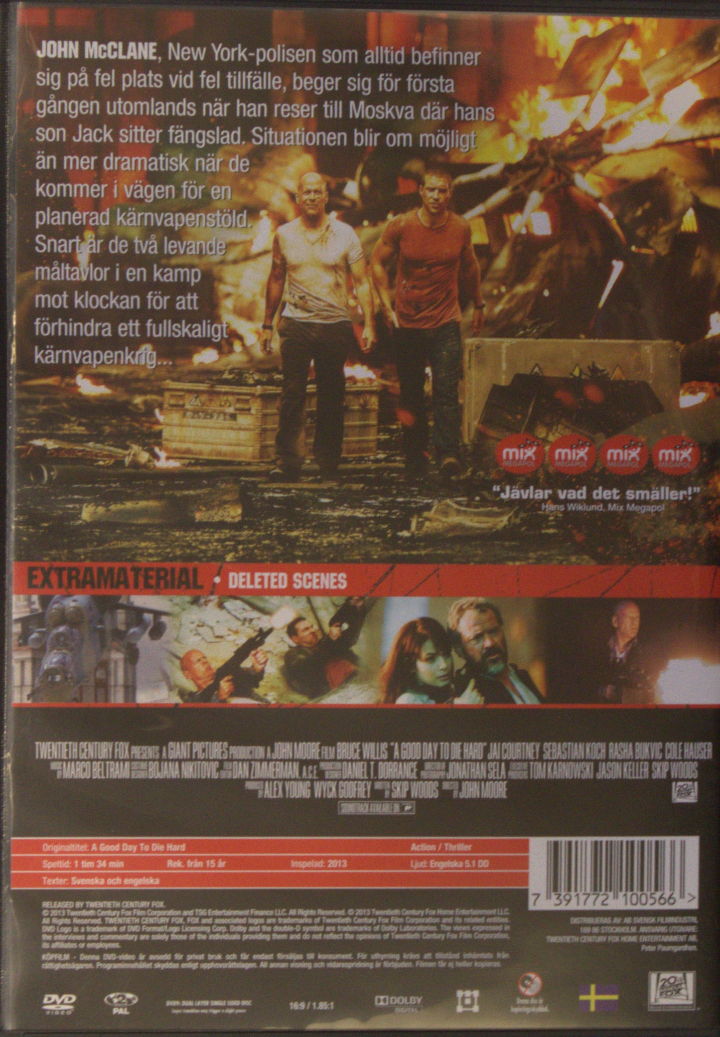 A GOOD DAY TO DIE HARD