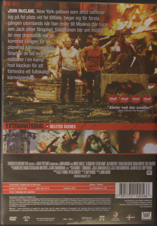 A GOOD DAY TO DIE HARD