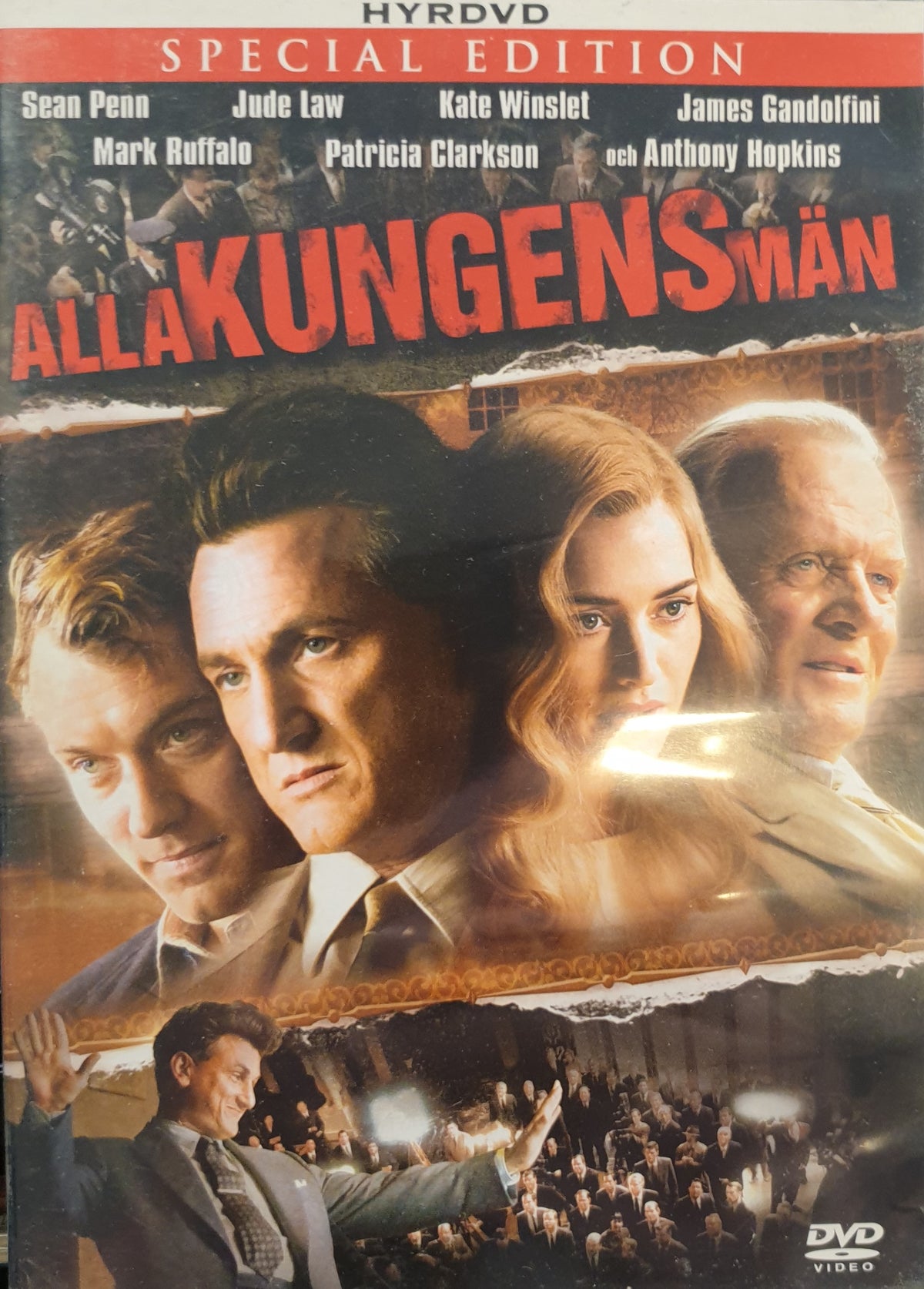 Alla kungens män / All the King's Men – Special edition (2006) DVD – omslag