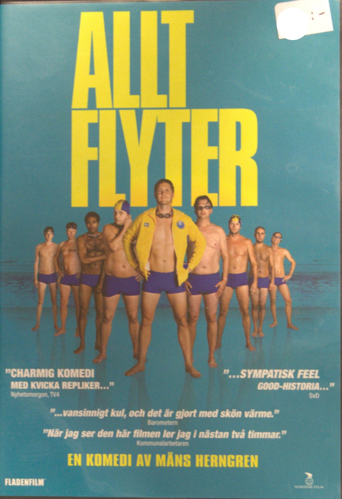 Allt flyter / The Swimsuit Issue (2008) DVD – omslag