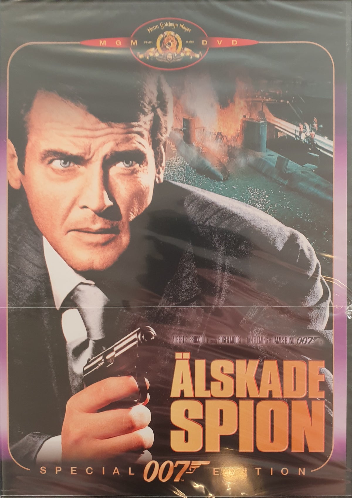 Älskade spion / The Spy Who Loved Me (1977) DVD – omslag