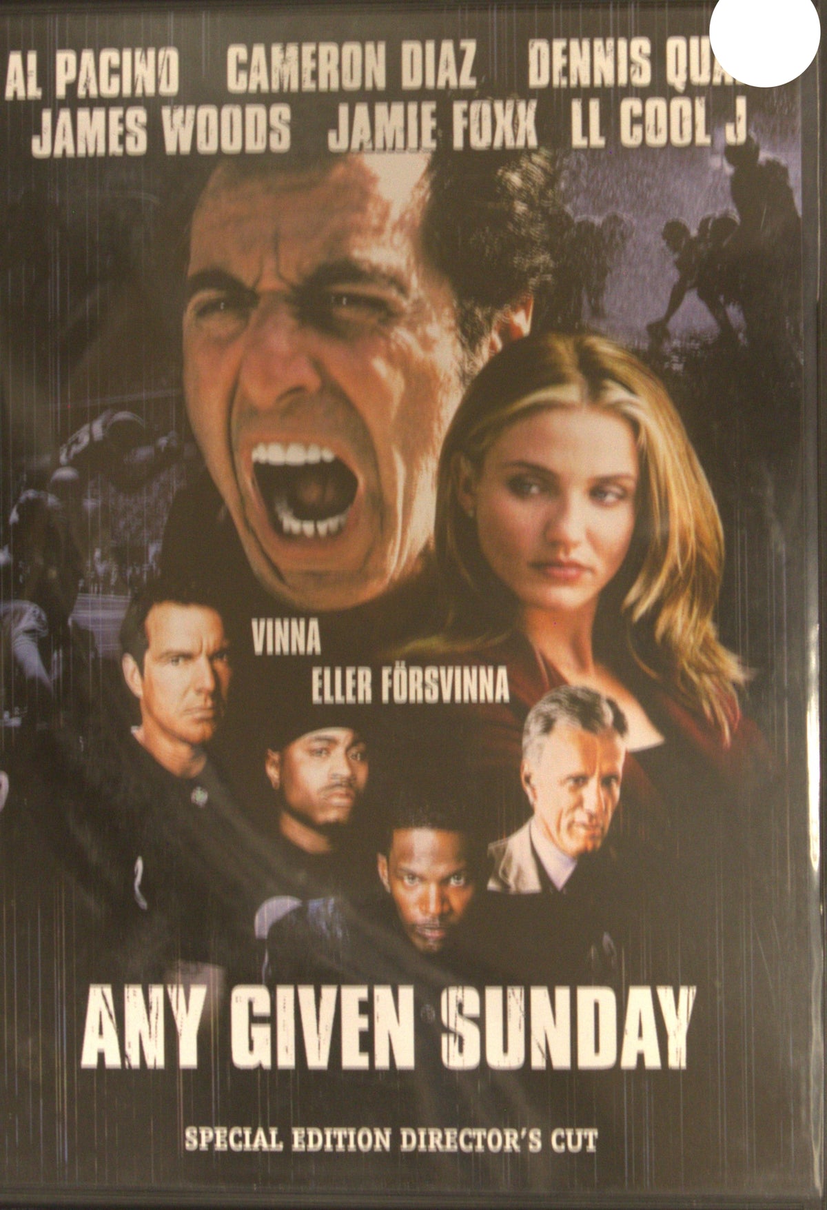Any Given Sunday (1999) DVD – omslag