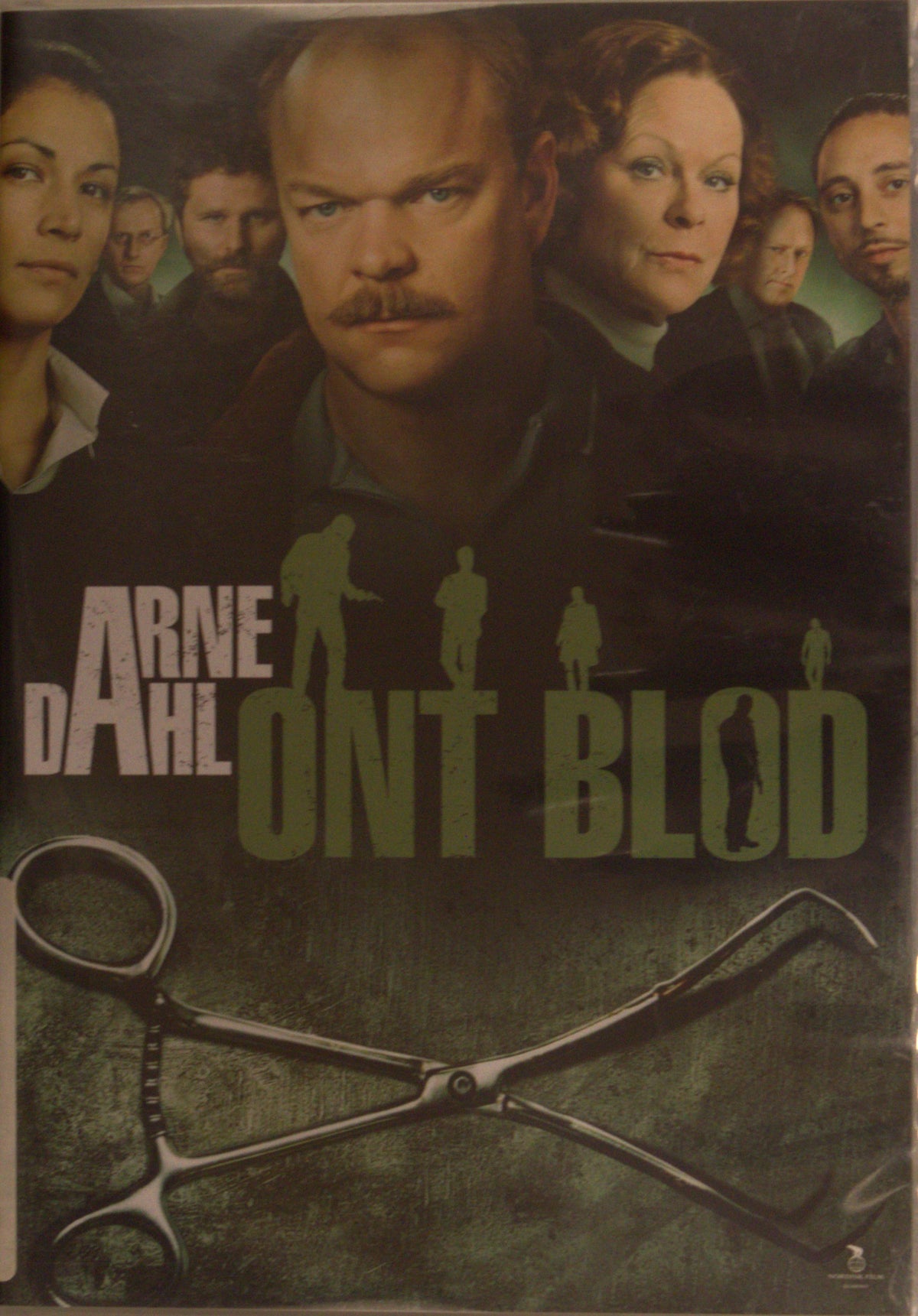 Arne Dahl: Ont blod / Bad Blood (2012) DVD – omslag