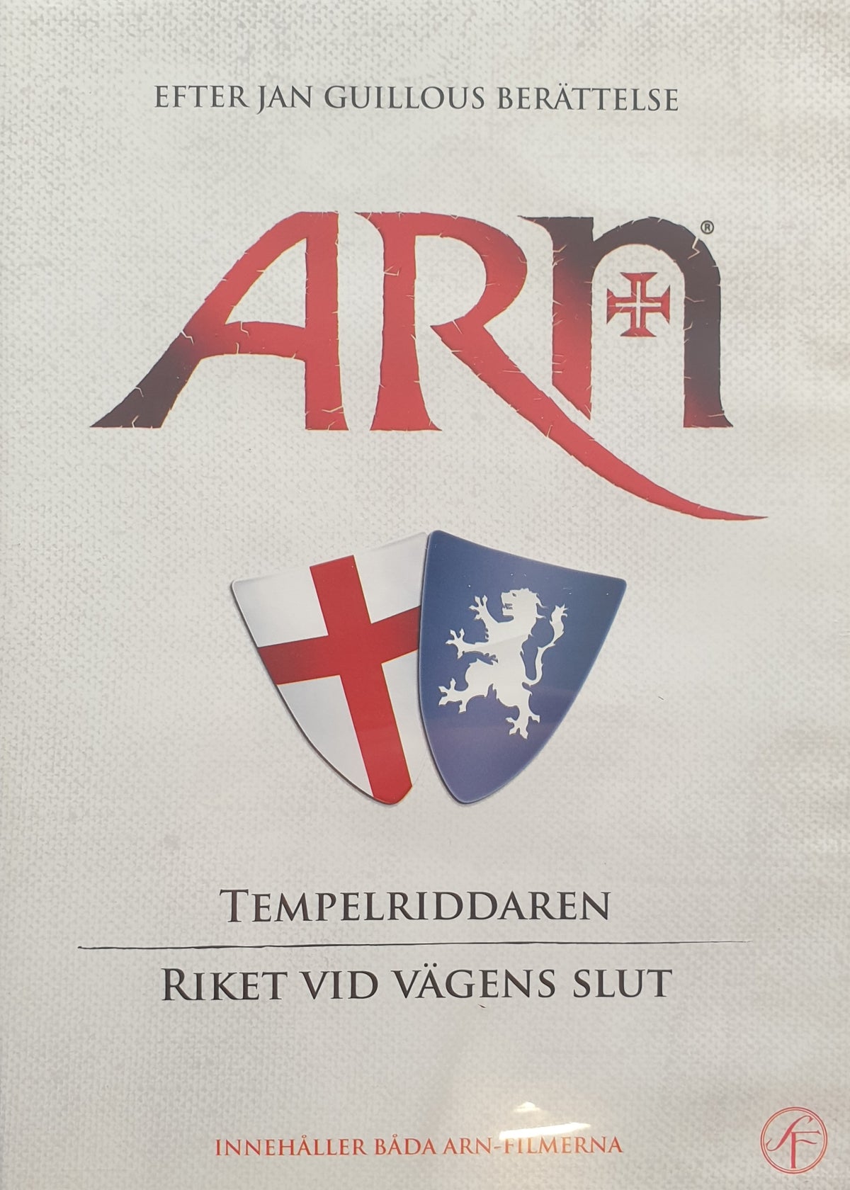 Arn: Tempelriddaren / Riket vid vägens slut – 2 filmer (2007) DVD – omslag