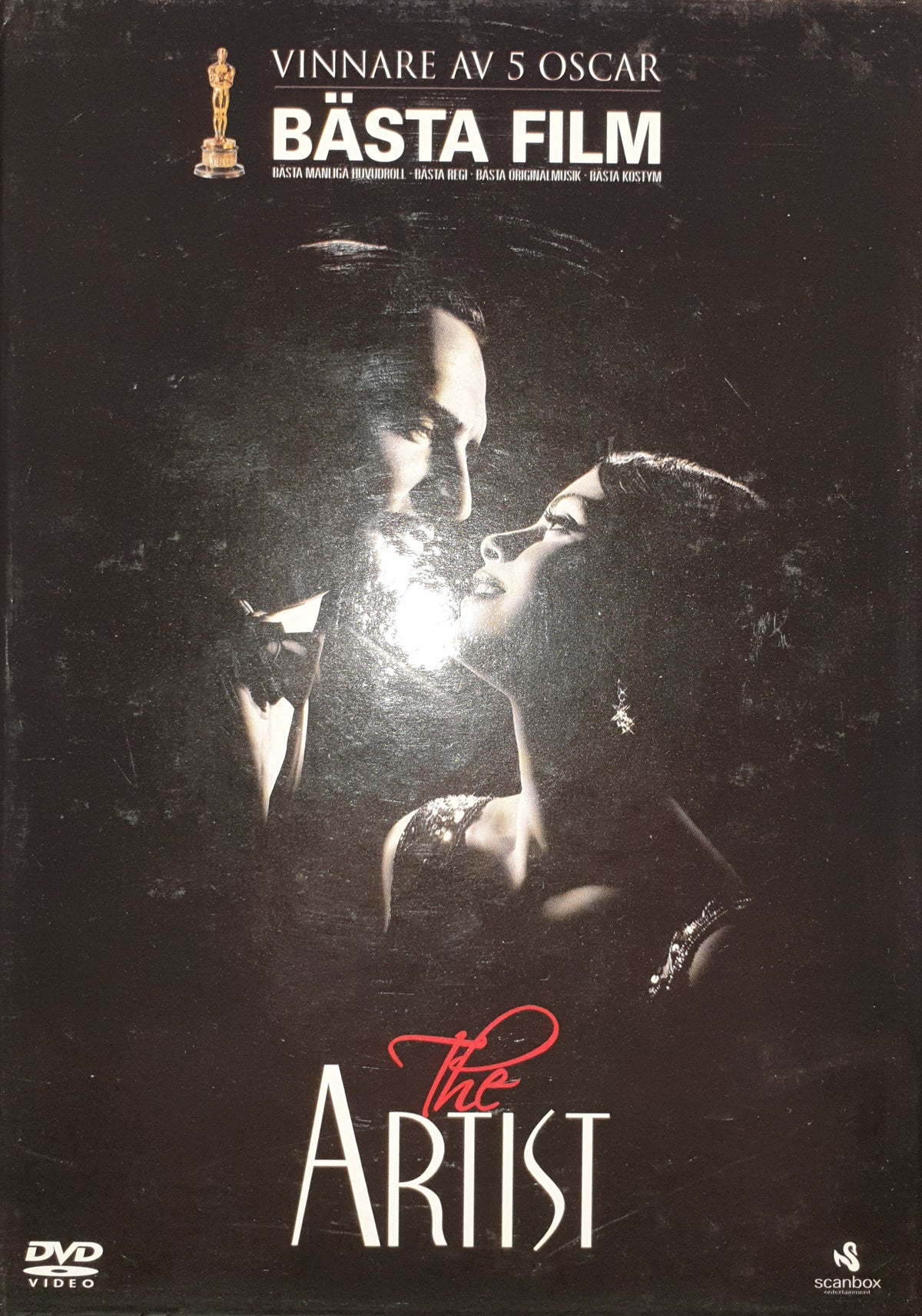 The Artist (2011) DVD – omslag