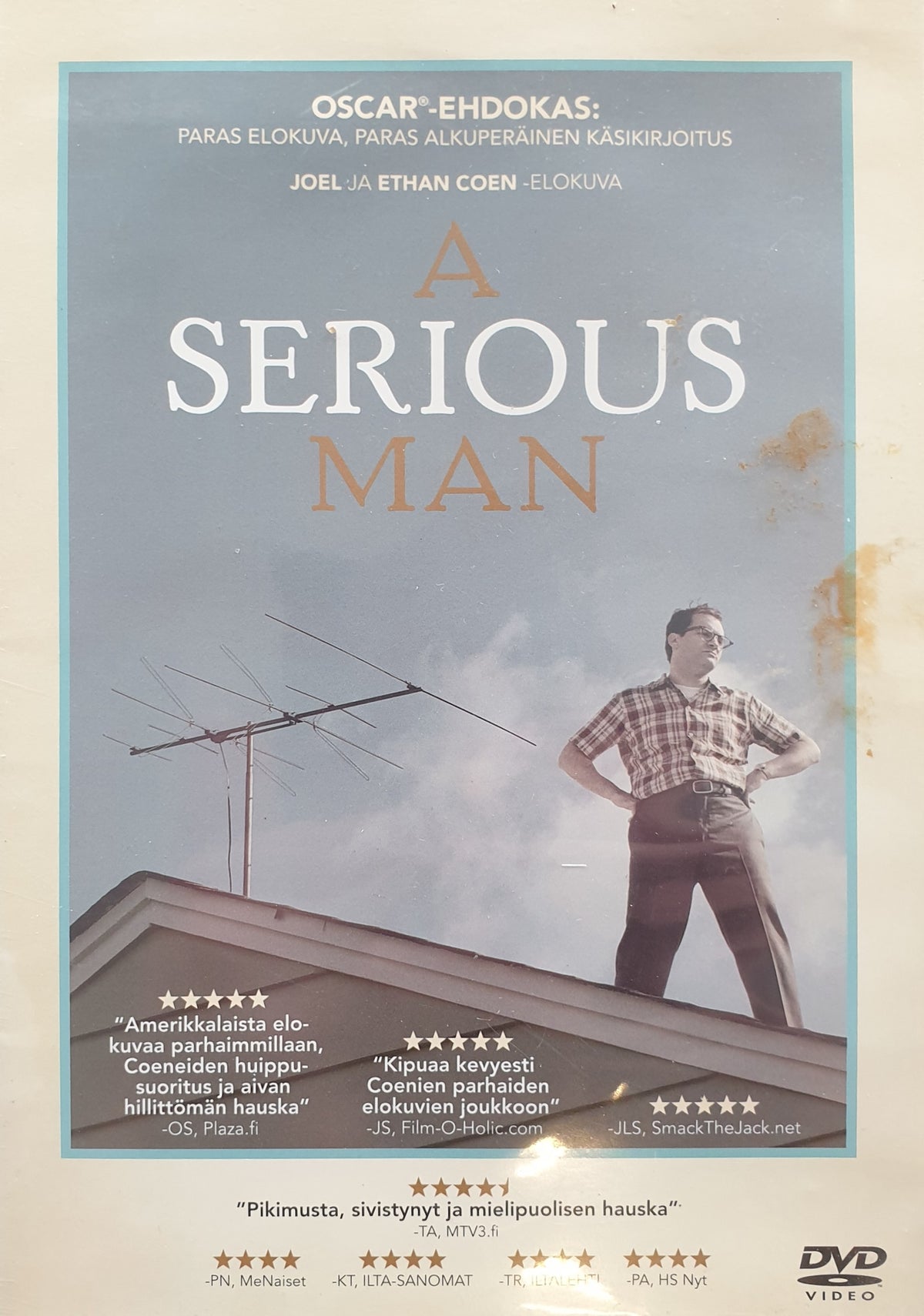 A Serious Man – Finsk utgåva (2009) DVD – omslag