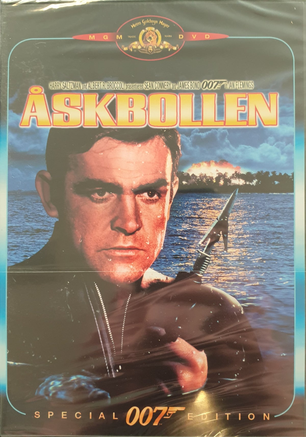 Åskbollen / Thunderball (1965) DVD – omslag