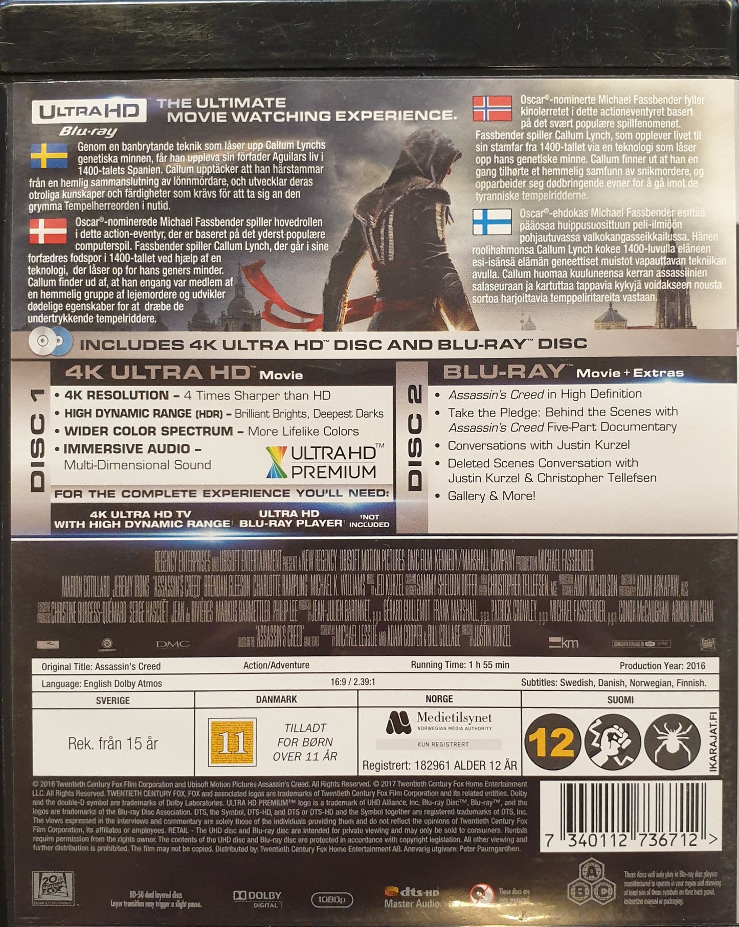ASSASSIN'S CREED - 4K ULTRA HD