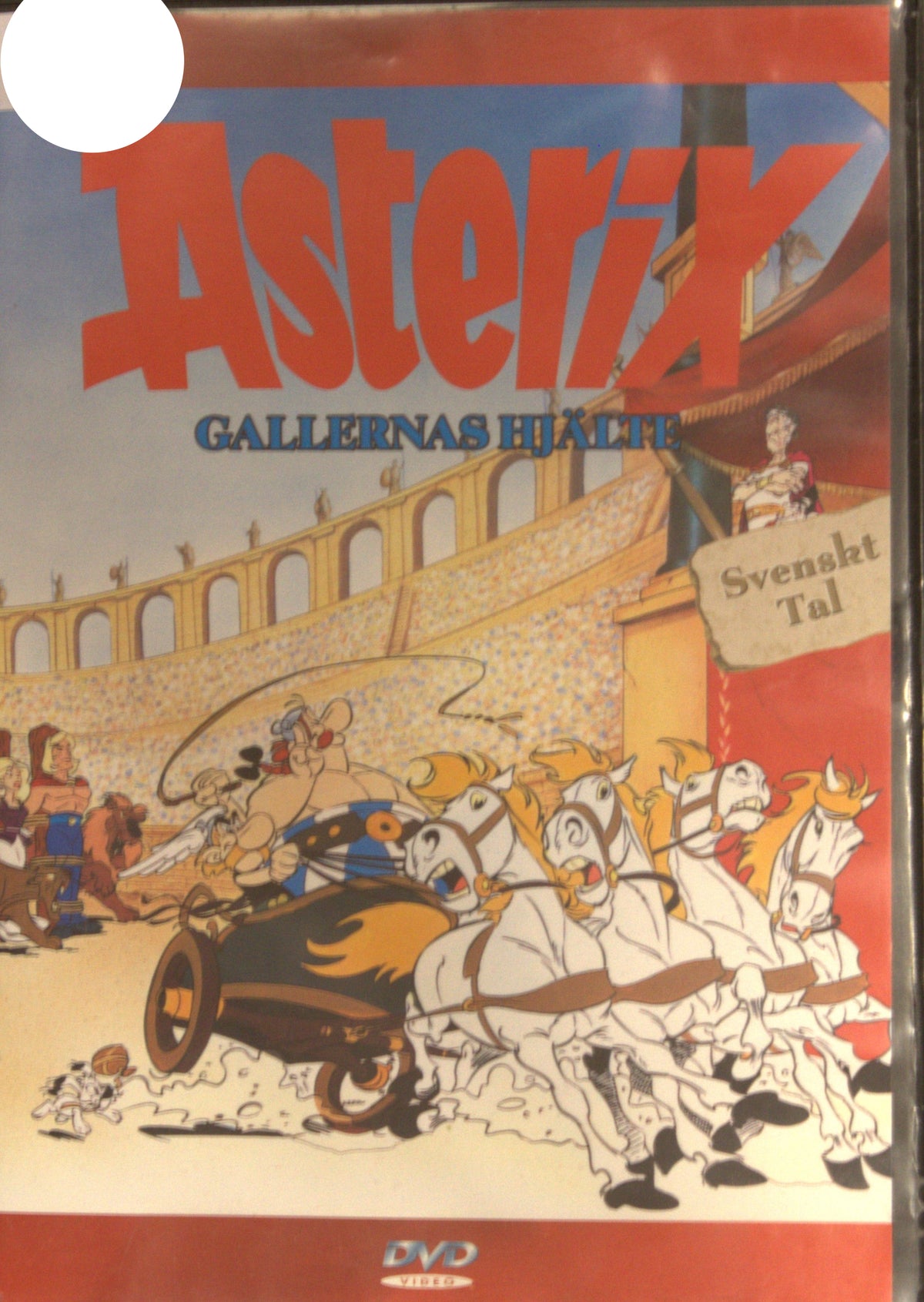 Asterix (1985) DVD – omslag
