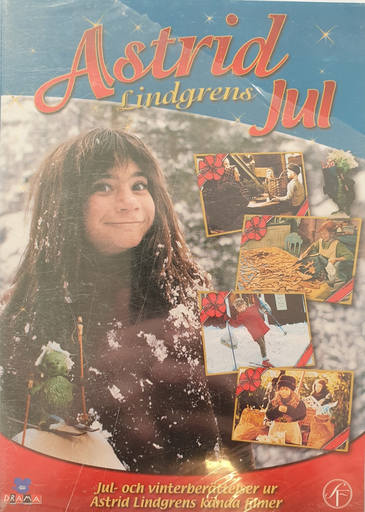 Astrid Lindgrens jul (1996) DVD – omslag