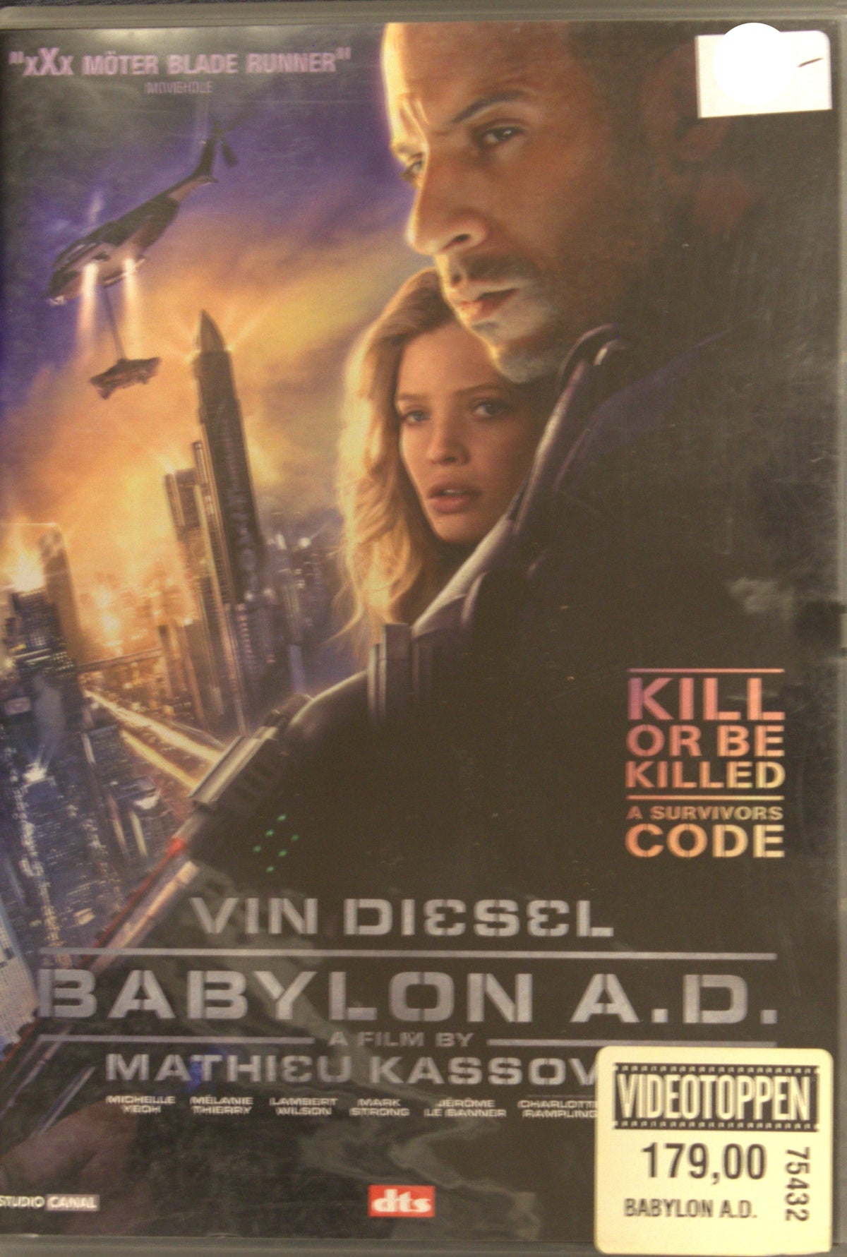 Babylon A.D. (2008) DVD – omslag
