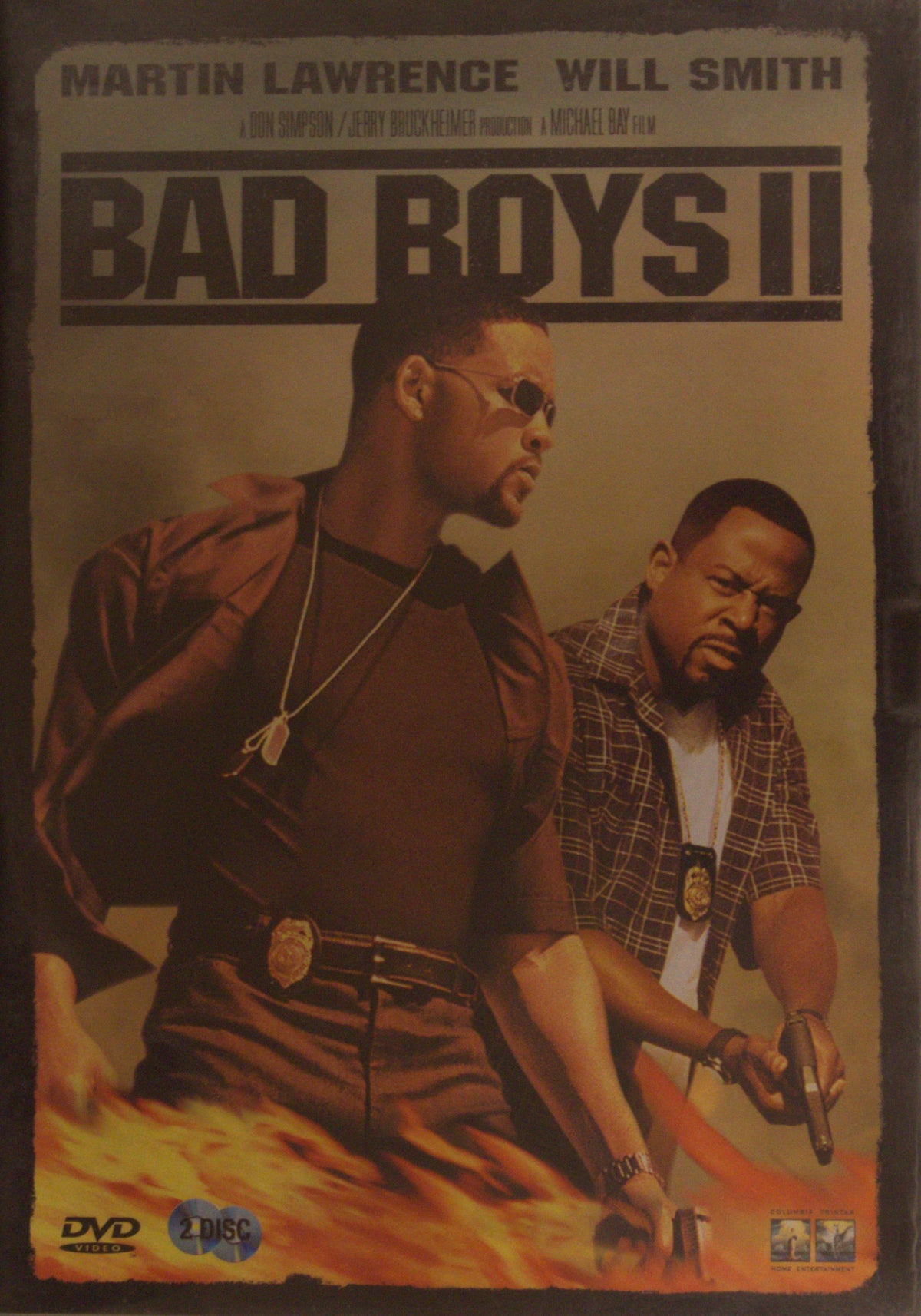 Bad Boys II (2003) DVD – omslag