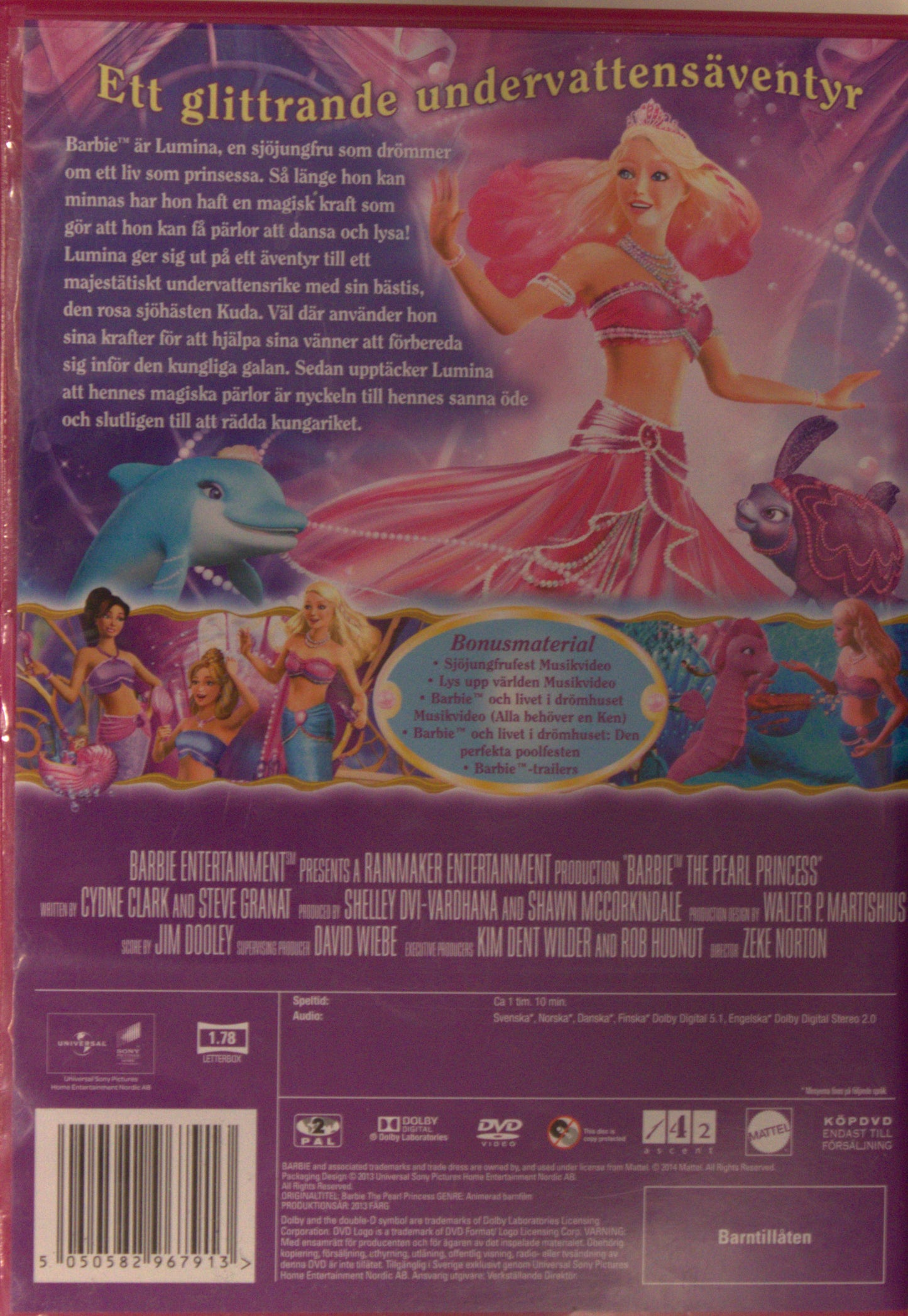 BARBIE PÄRLPRINSESSAN / THE PEARL PRINCESS