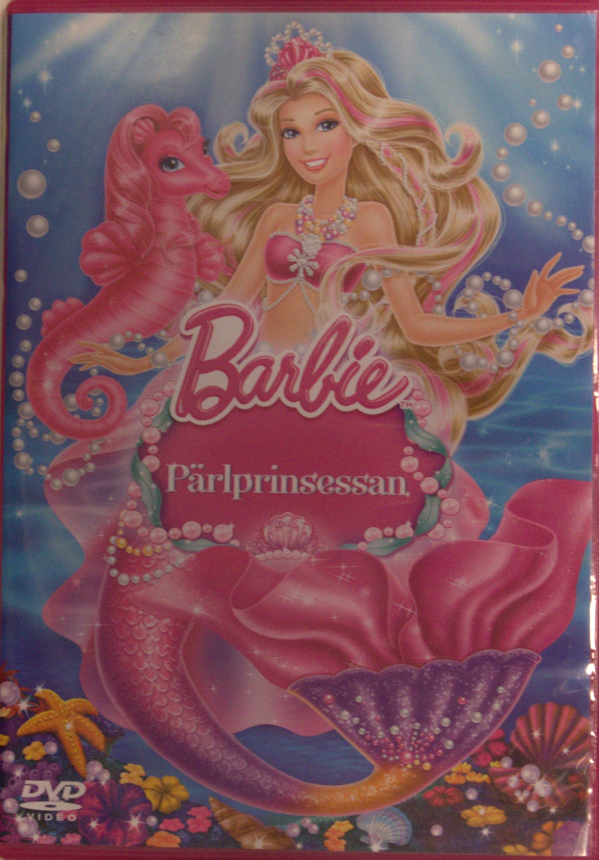 Barbie Pärlprinsessan / The Pearl Princess (2014) DVD – omslag