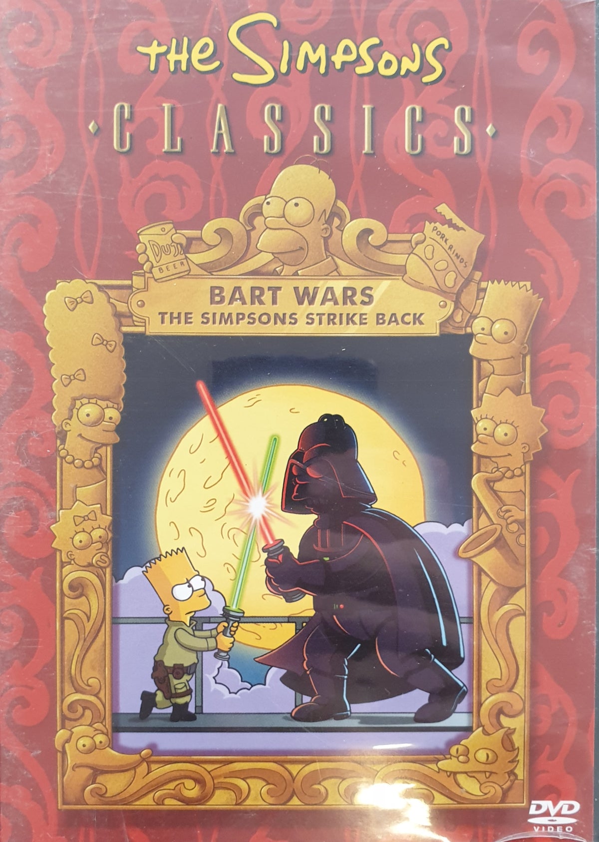 The Simpsons: Bart Wars – The Simpsons Strike Back (2003) DVD – omslag