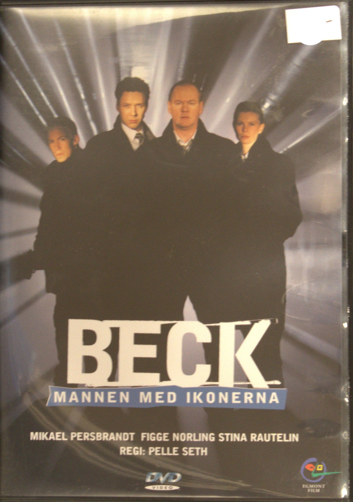 Beck – Mannen med ikonerna (1997) DVD – omslag