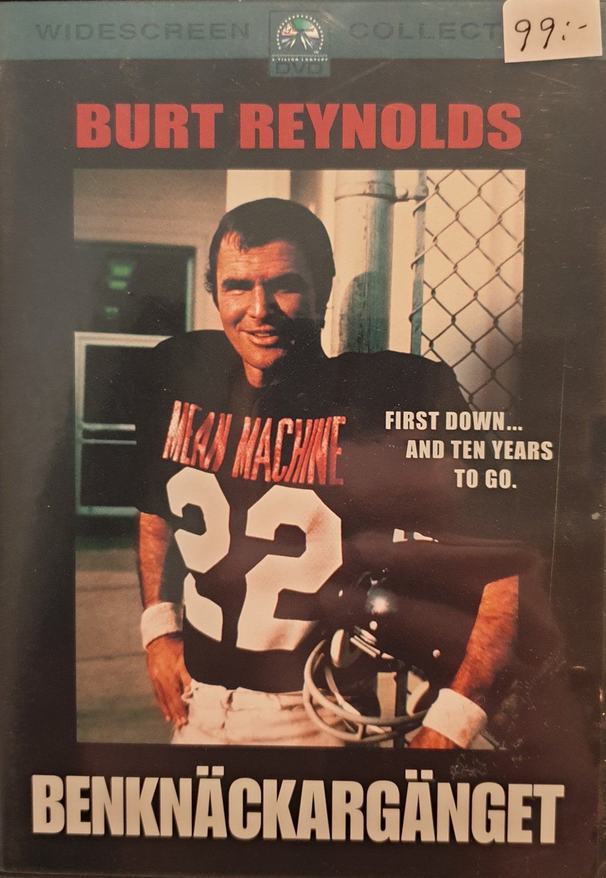Benknäckargänget / The Longest Yard (1974) DVD – omslag