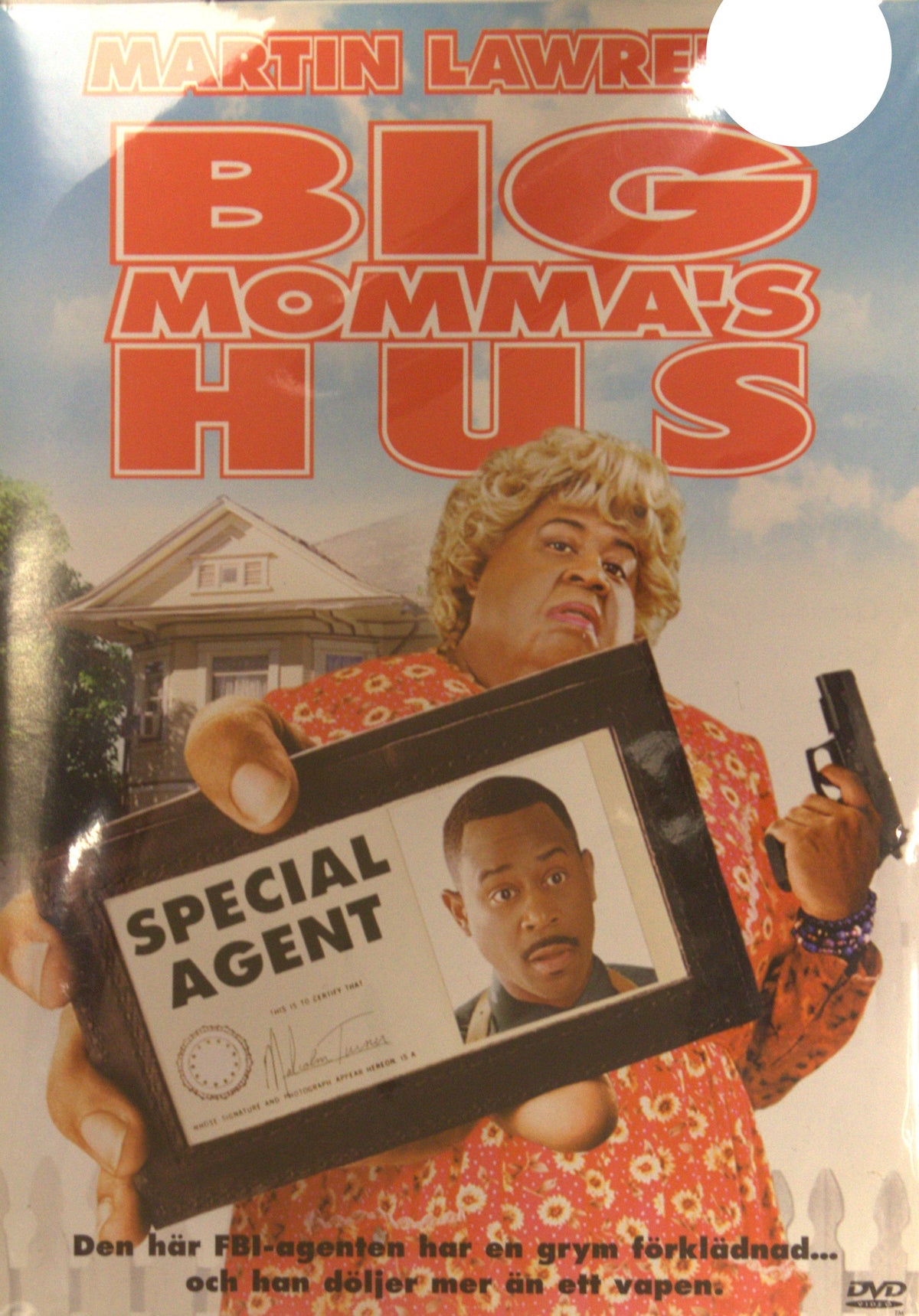 Big Mommas hus / Big Momma's House (2000) DVD – omslag