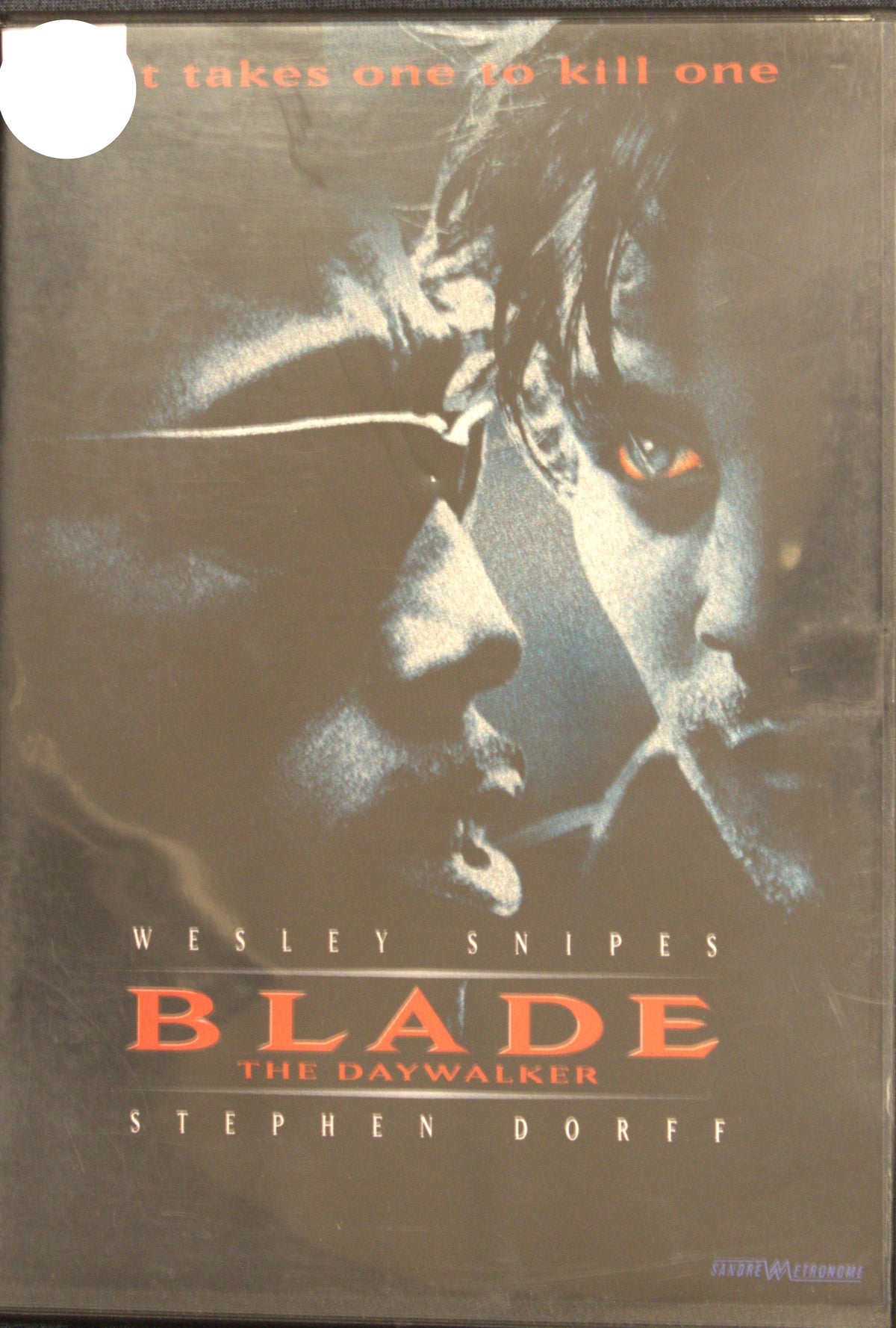Blade (1998) DVD – omslag
