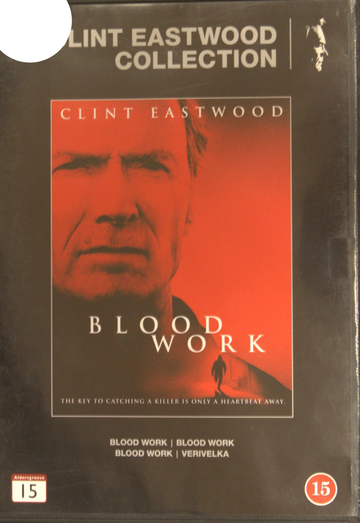 Blood Work / Blodspår (2002) DVD – omslag