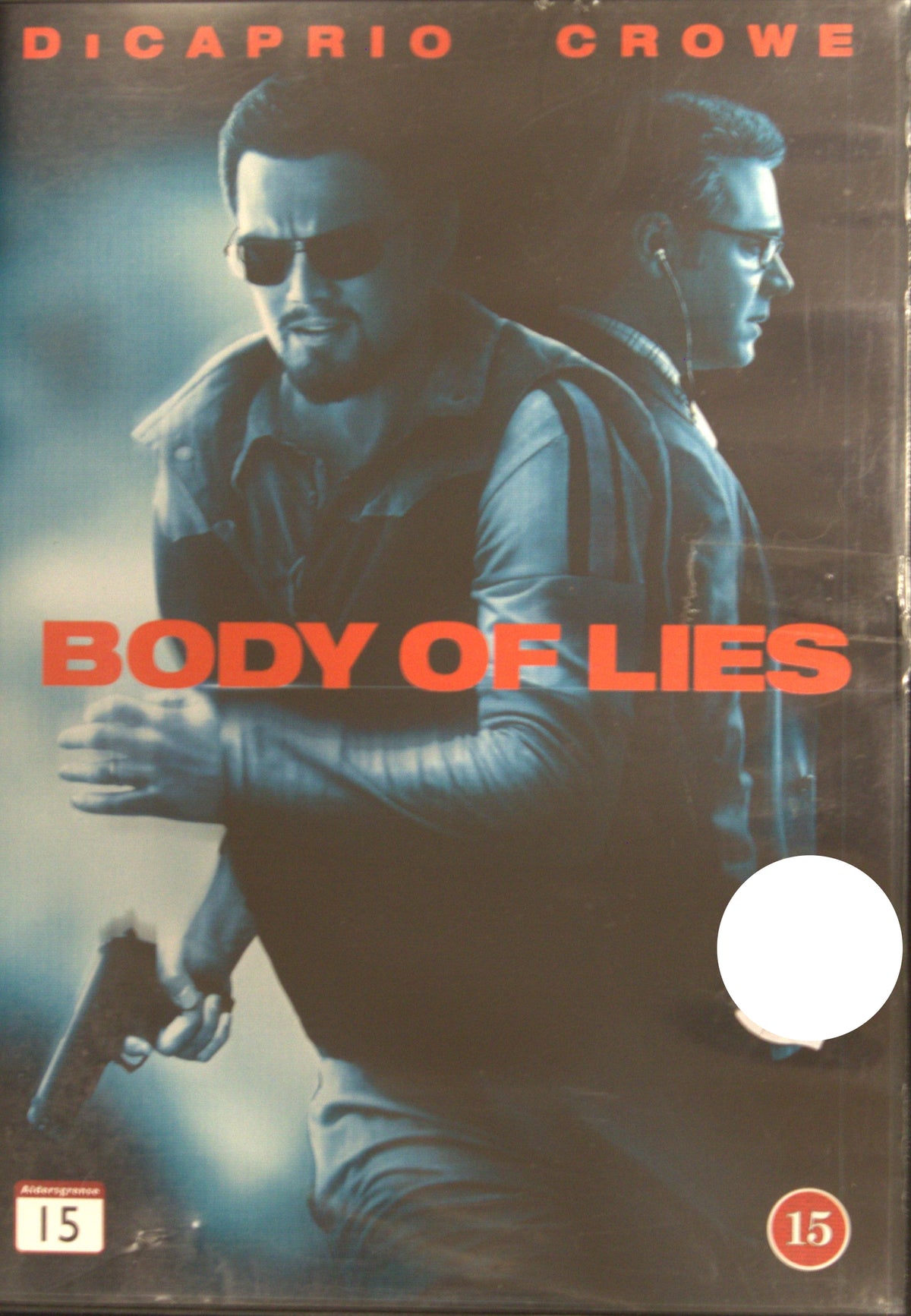 Body of Lies (2008) DVD – omslag
