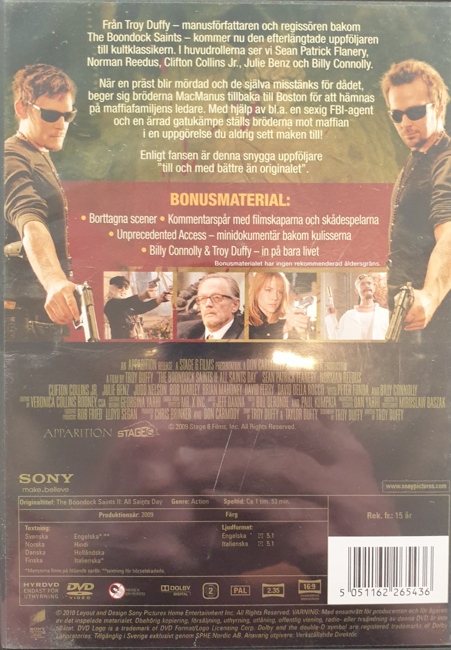 THE BOONDOCK SAINTS II: ALL SAINTS DAY