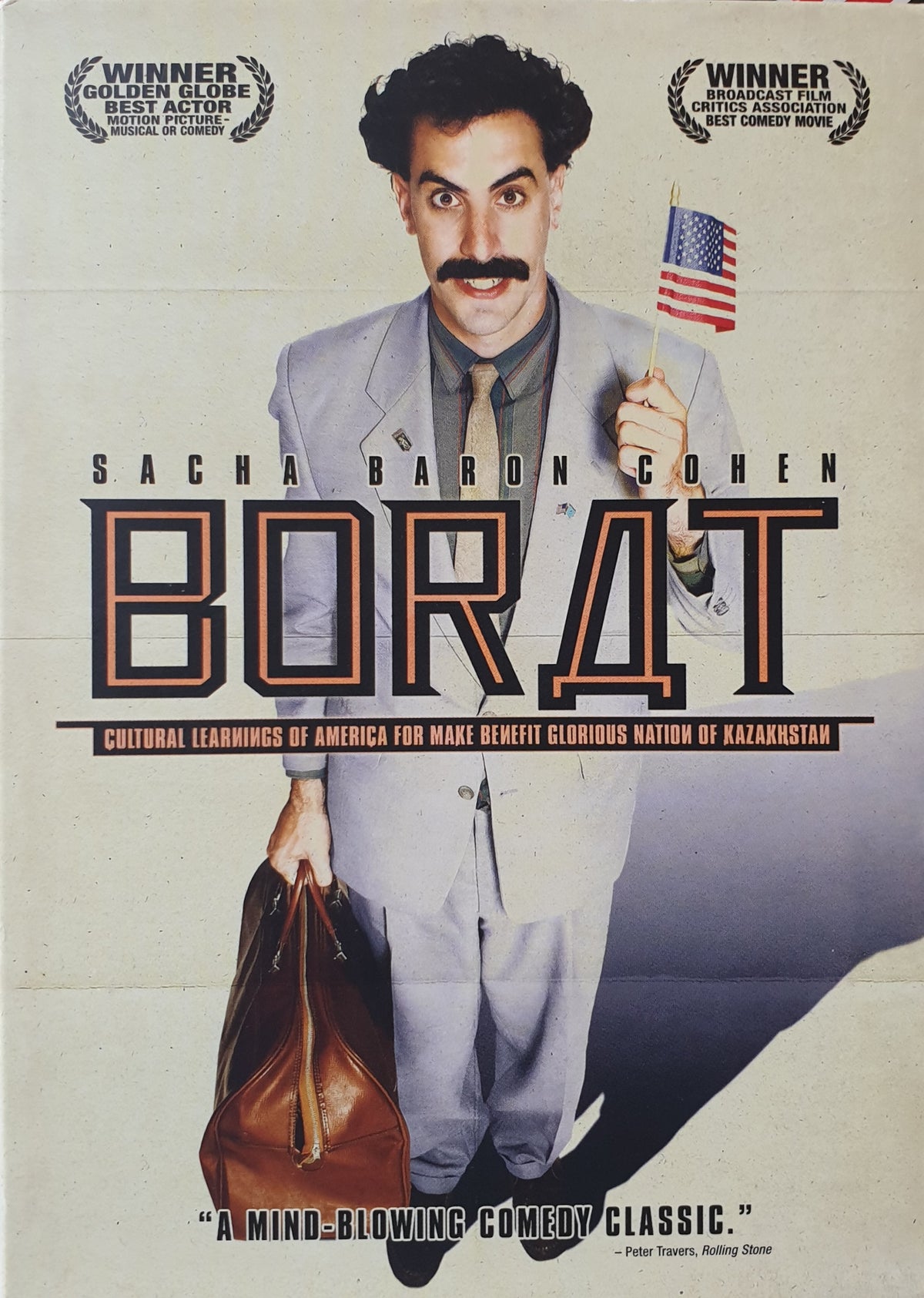 Borat (2006) DVD – omslag