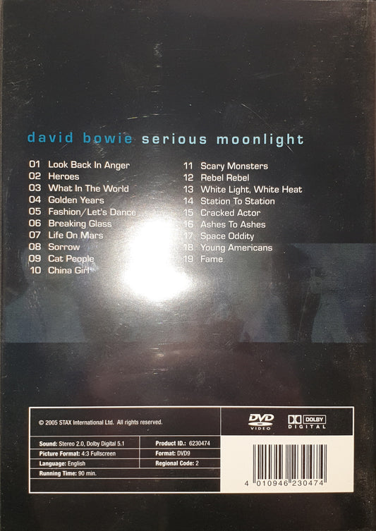 DAVID BOWIE: SERIOUS MOONLIGHT