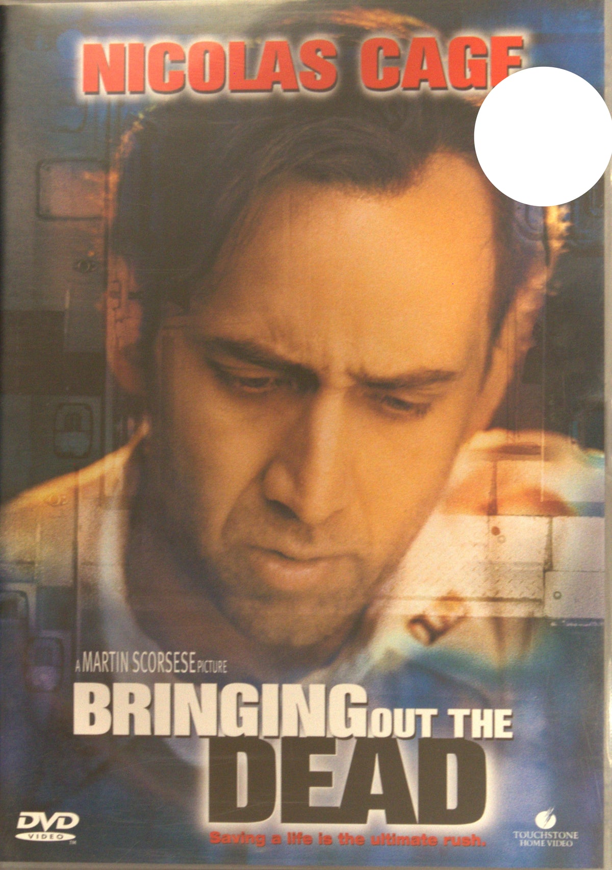 Bringing Out the Dead (1999) DVD – omslag