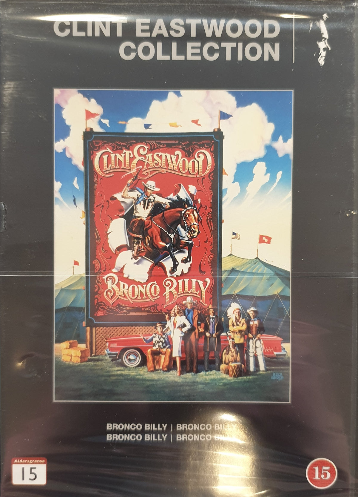 Bronco Billy (1980) DVD – omslag