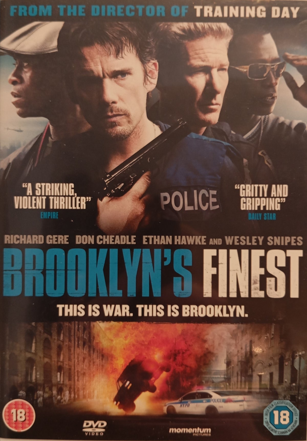 Brooklyn's Finest – ej svensk text (2009) DVD – omslag