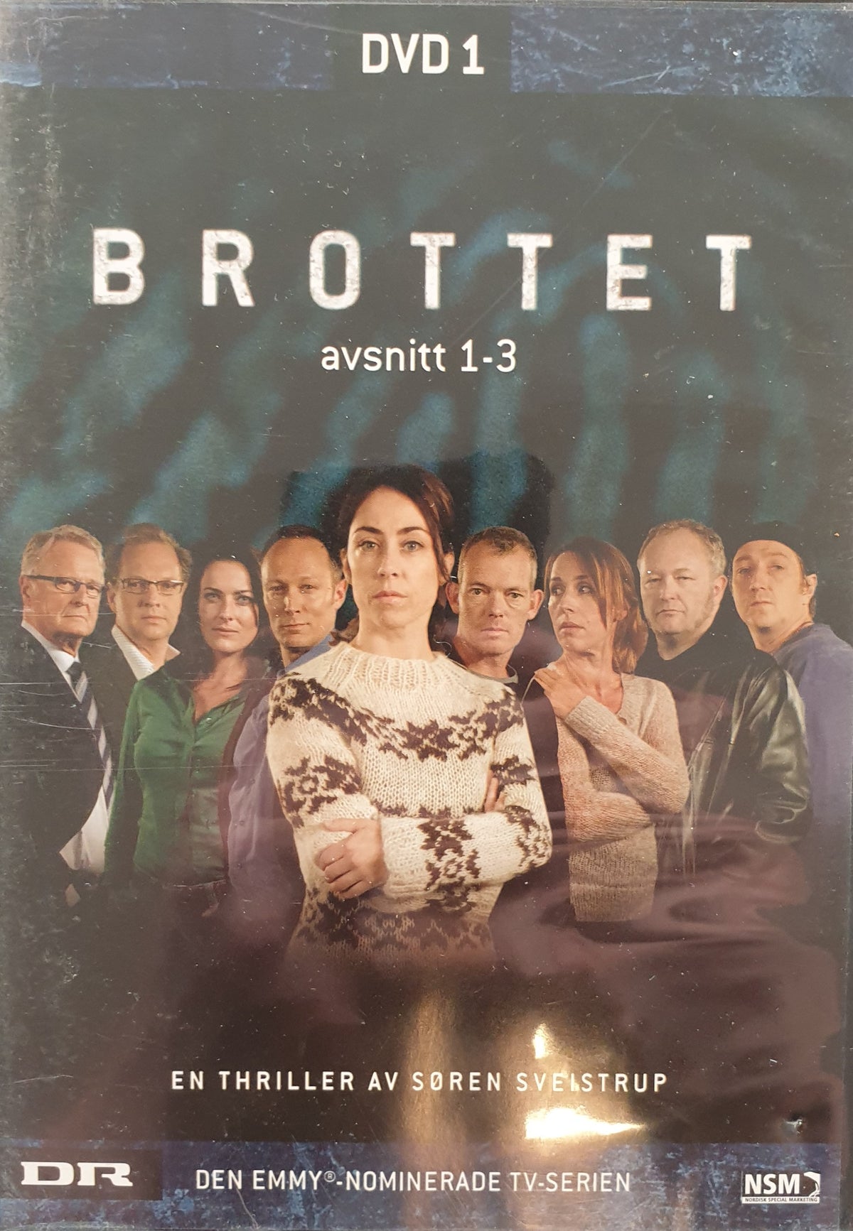 Brottet / Forbrydelsen – Avsnitt 1–3 (2007) DVD – omslag