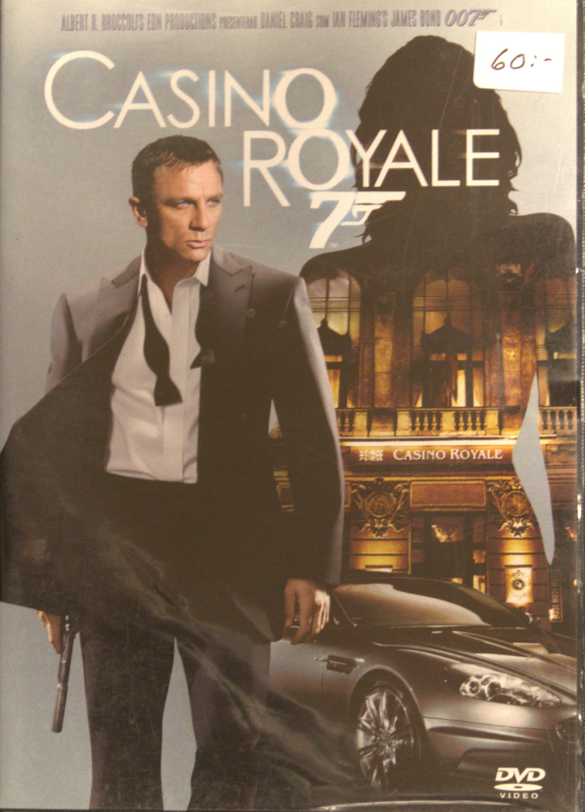 Casino Royale (2006) DVD – omslag