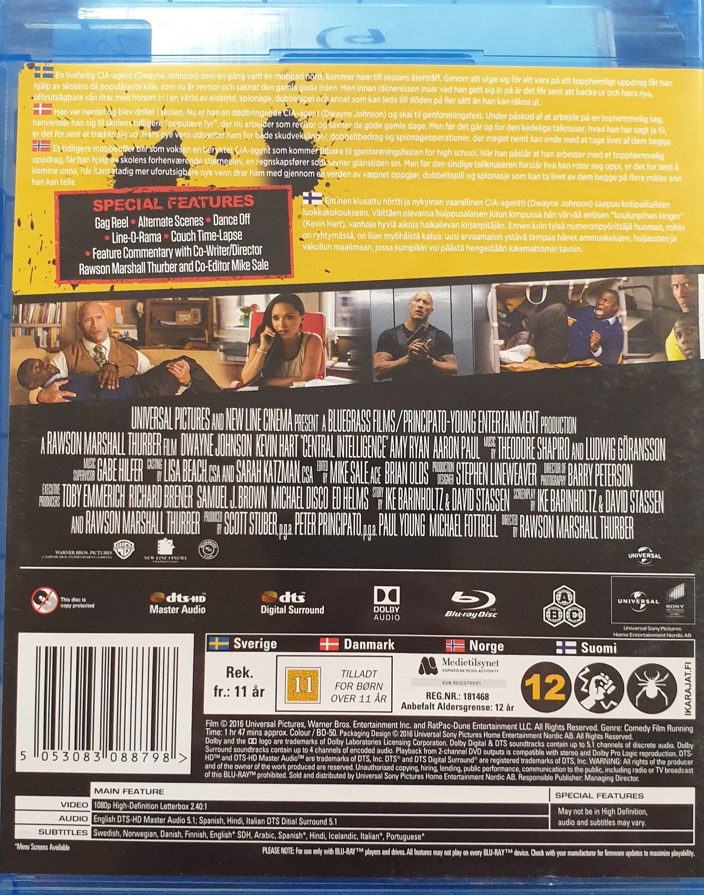 CENTRAL INTELLIGENCE