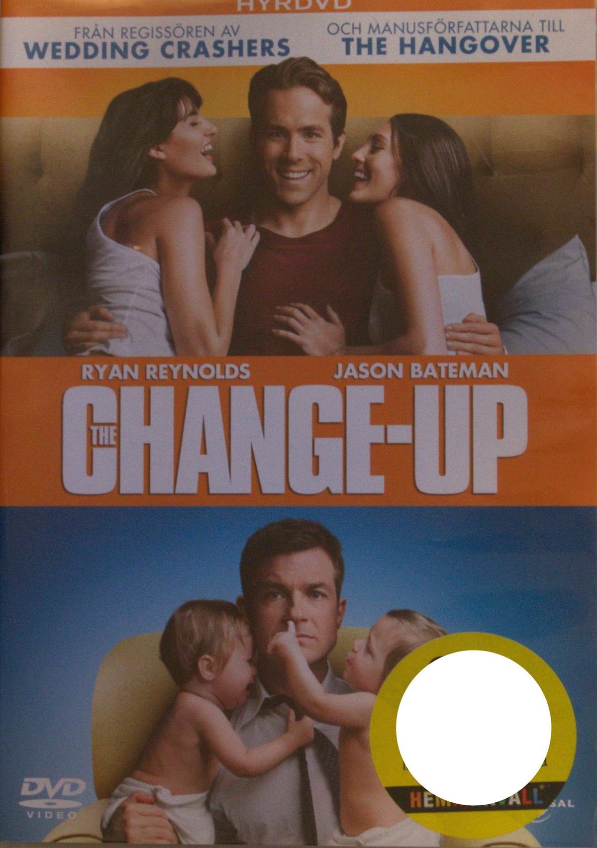 The Change-Up (2011) DVD – omslag
